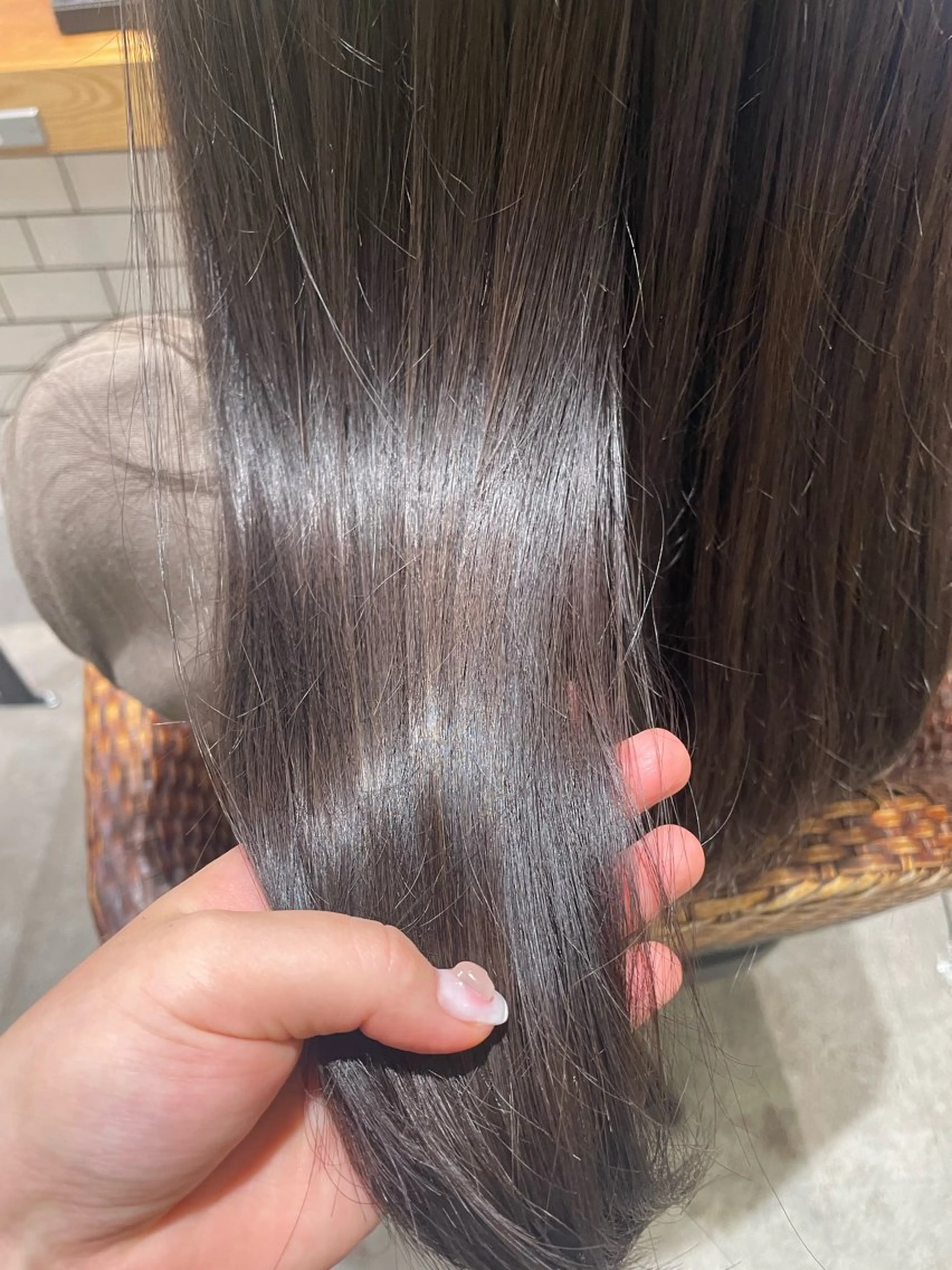ロング Qin shaire salon 原宿店所属・髪質改善/透明感カラ ー/Atsukoのヘアスタイル