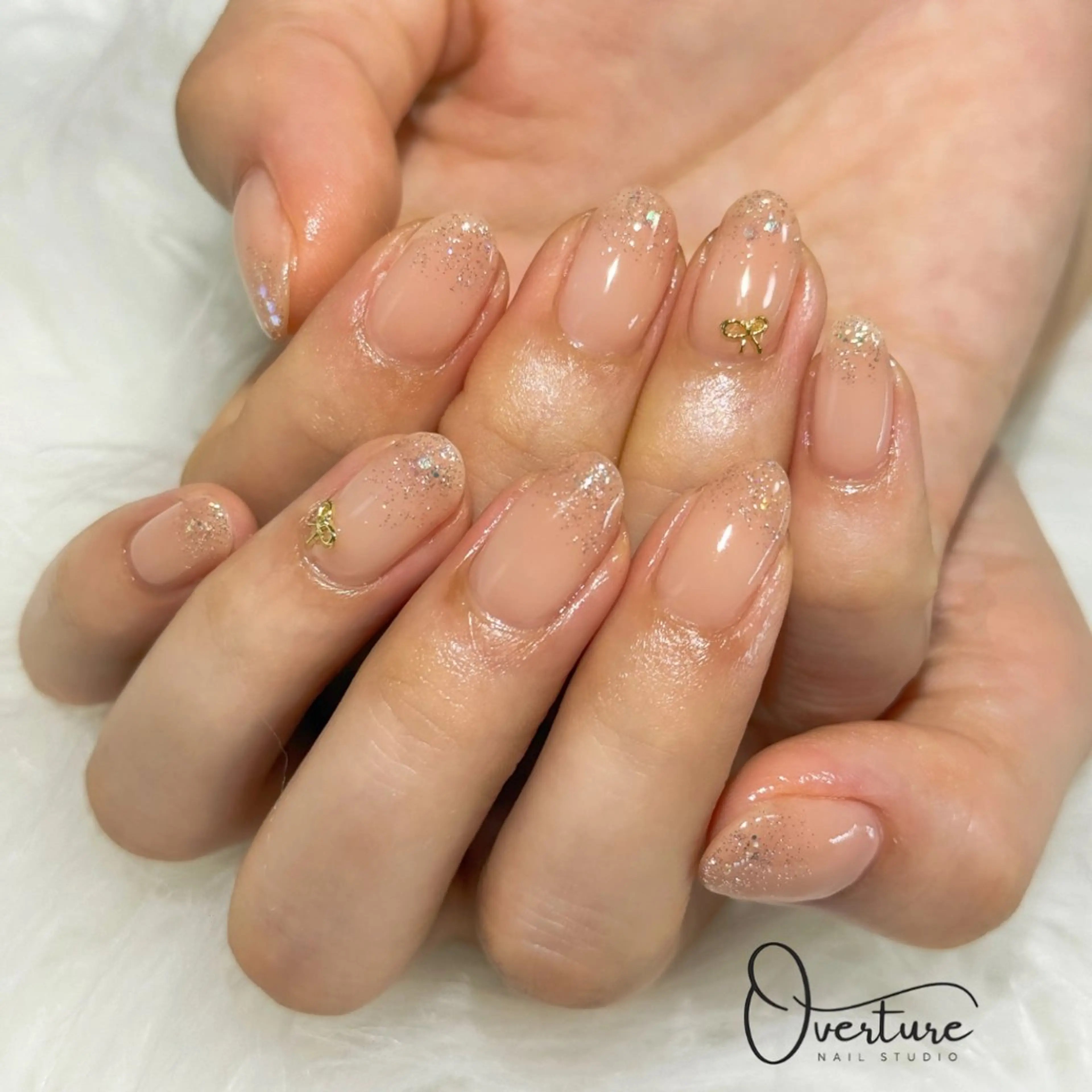ネイル シンプルネイル ハンドネイル Overture nail studio所属・Overture Sayaのネイルデザイン