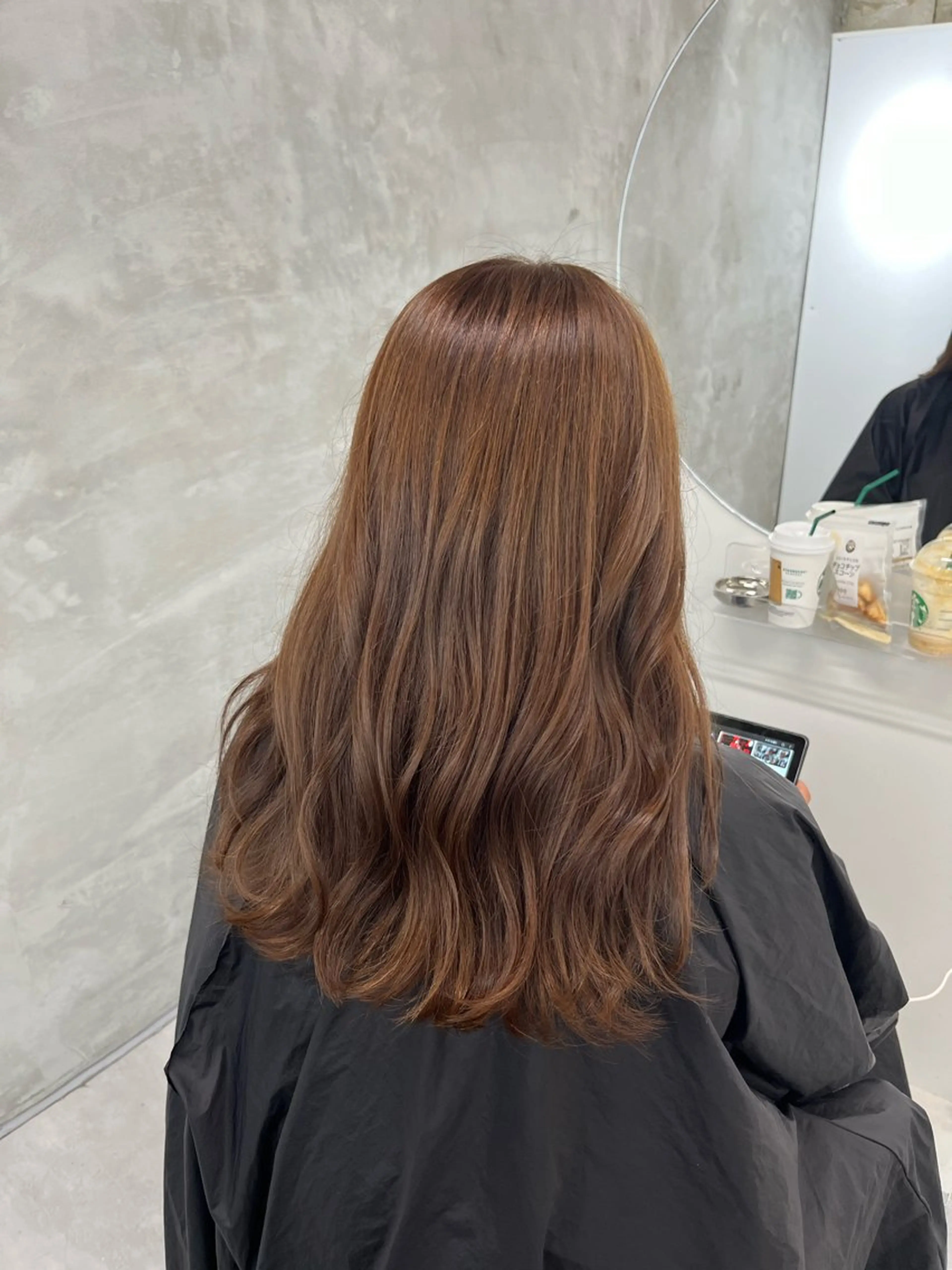 ロング カラー カット ヘアカラー トリートメント ✮ yuuna ✮ doorwhiteのヘアスタイル