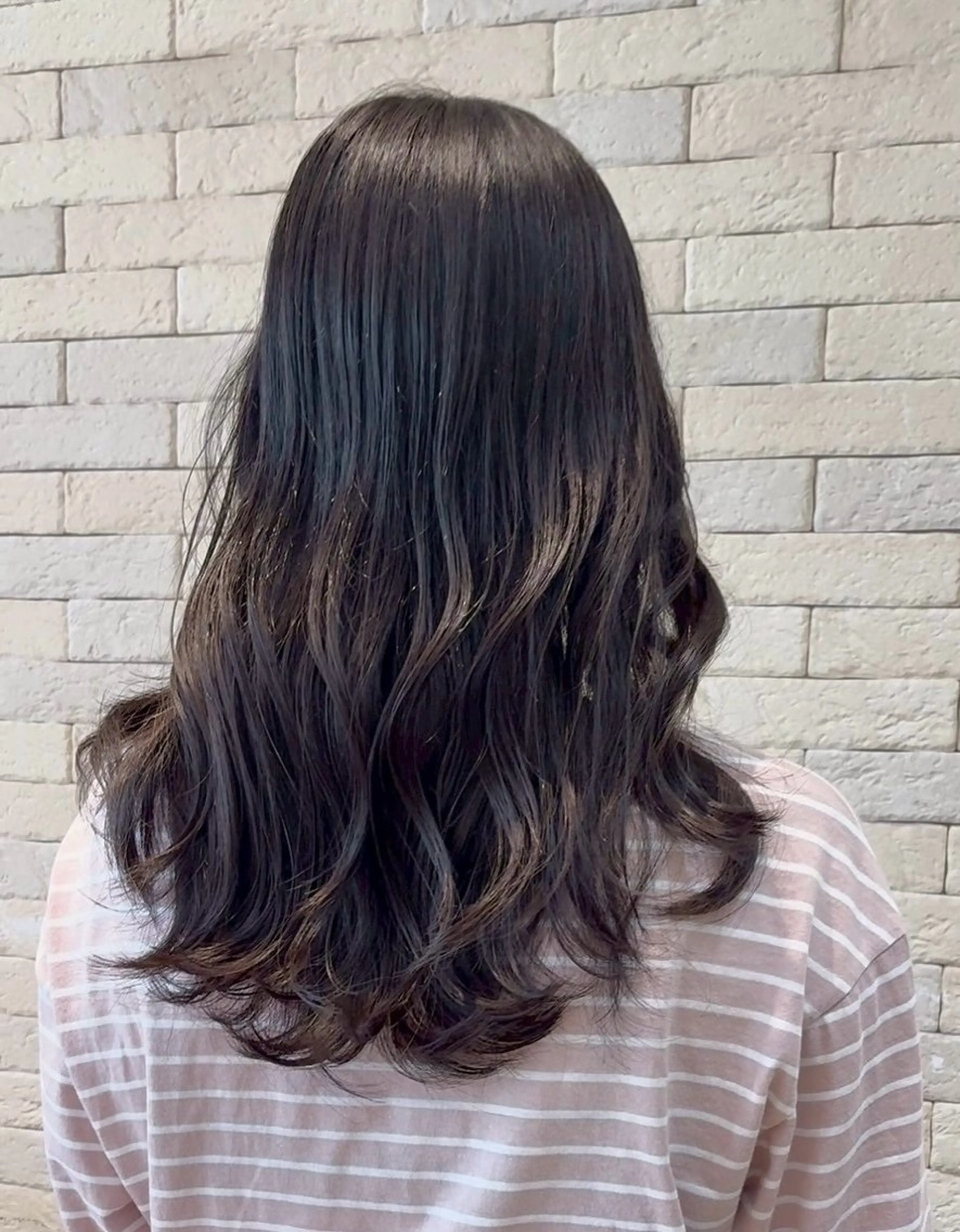 セミロング ヘアカラー みゆ/カラー モデル募集中🎀🤍のヘアスタイル
