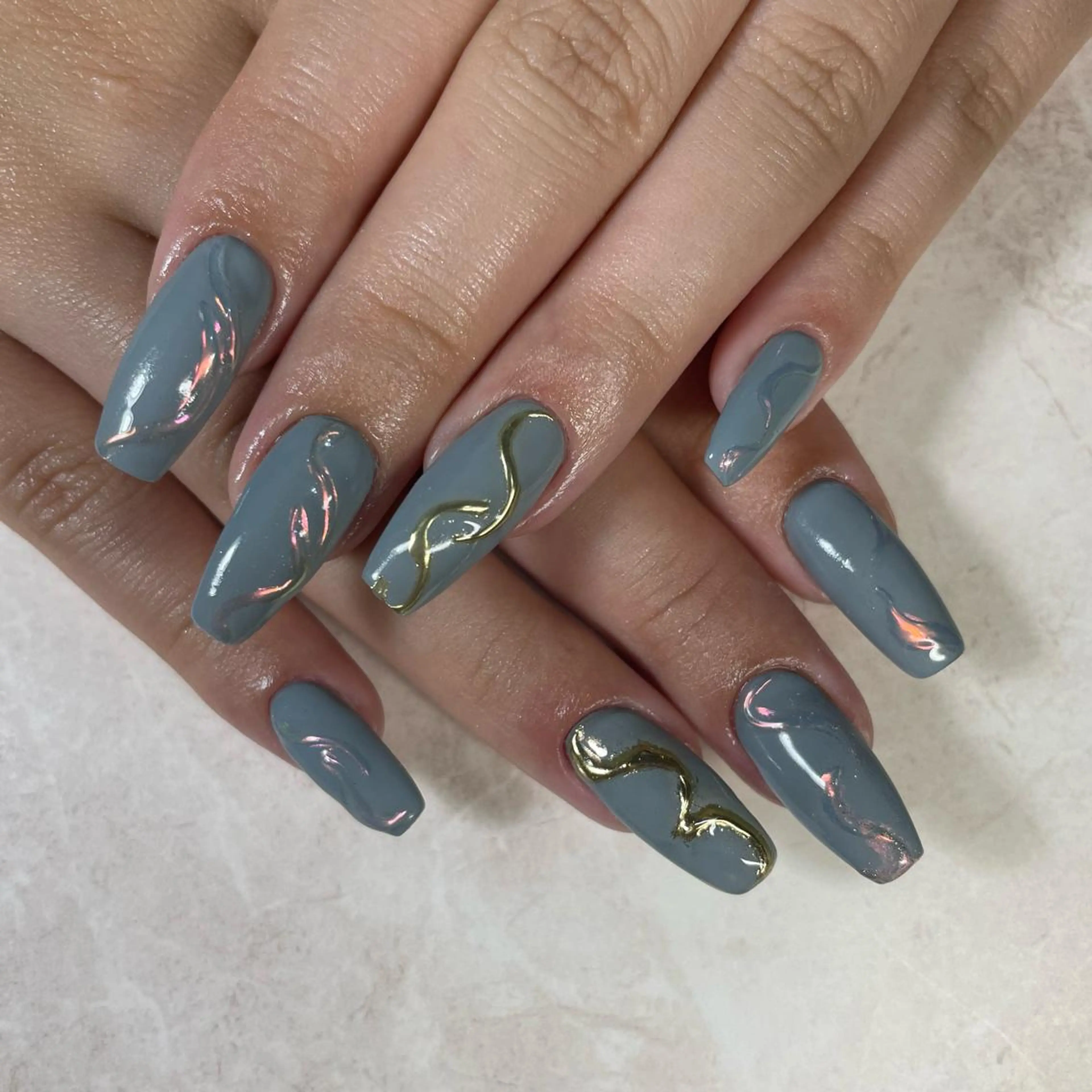 ネイル スカルプネイル Salon de dahan所属・SALON DE DAHANのネイルデザイン