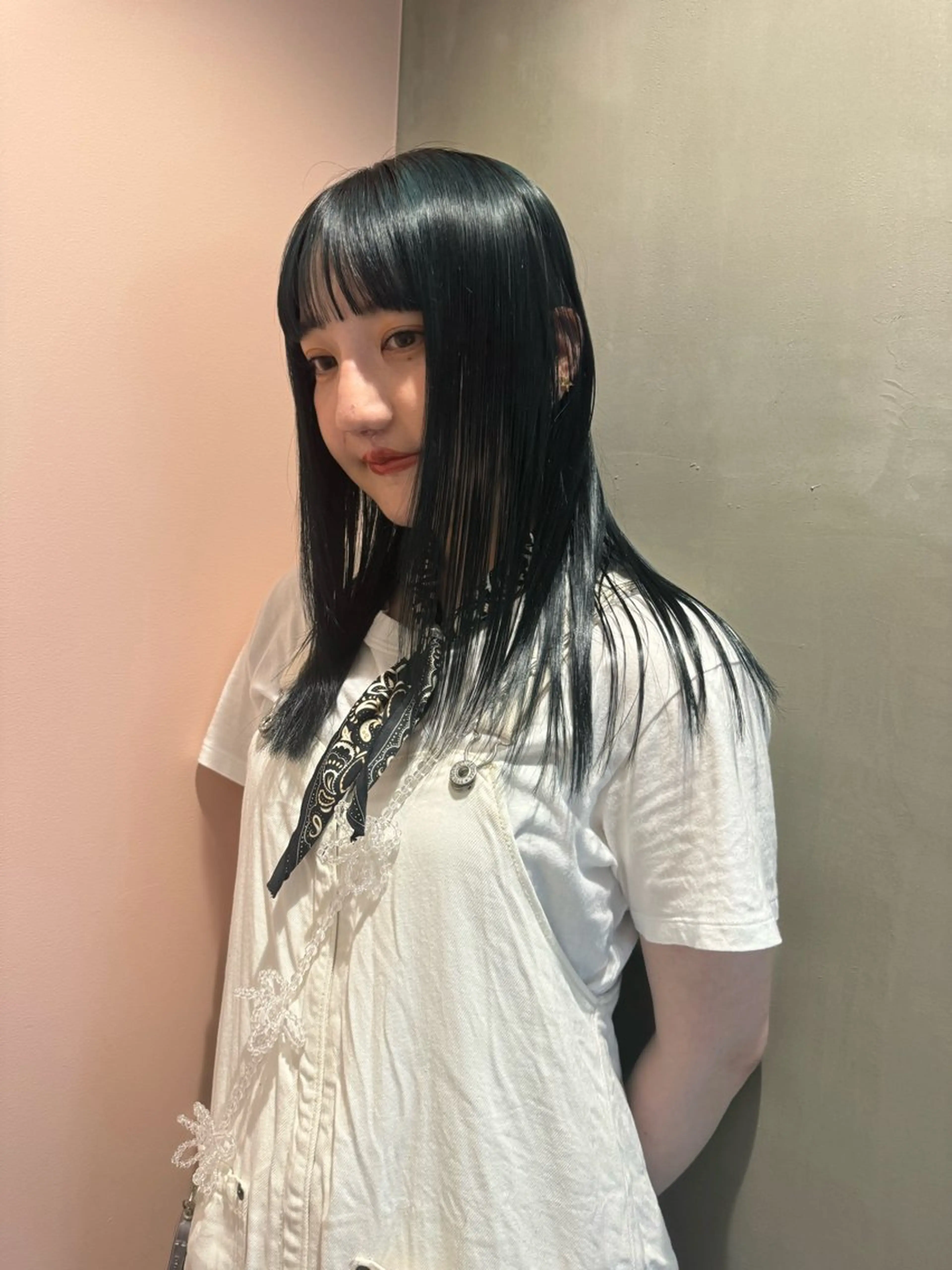 カラー 🍈yurina パーマ🍈のヘアスタイル