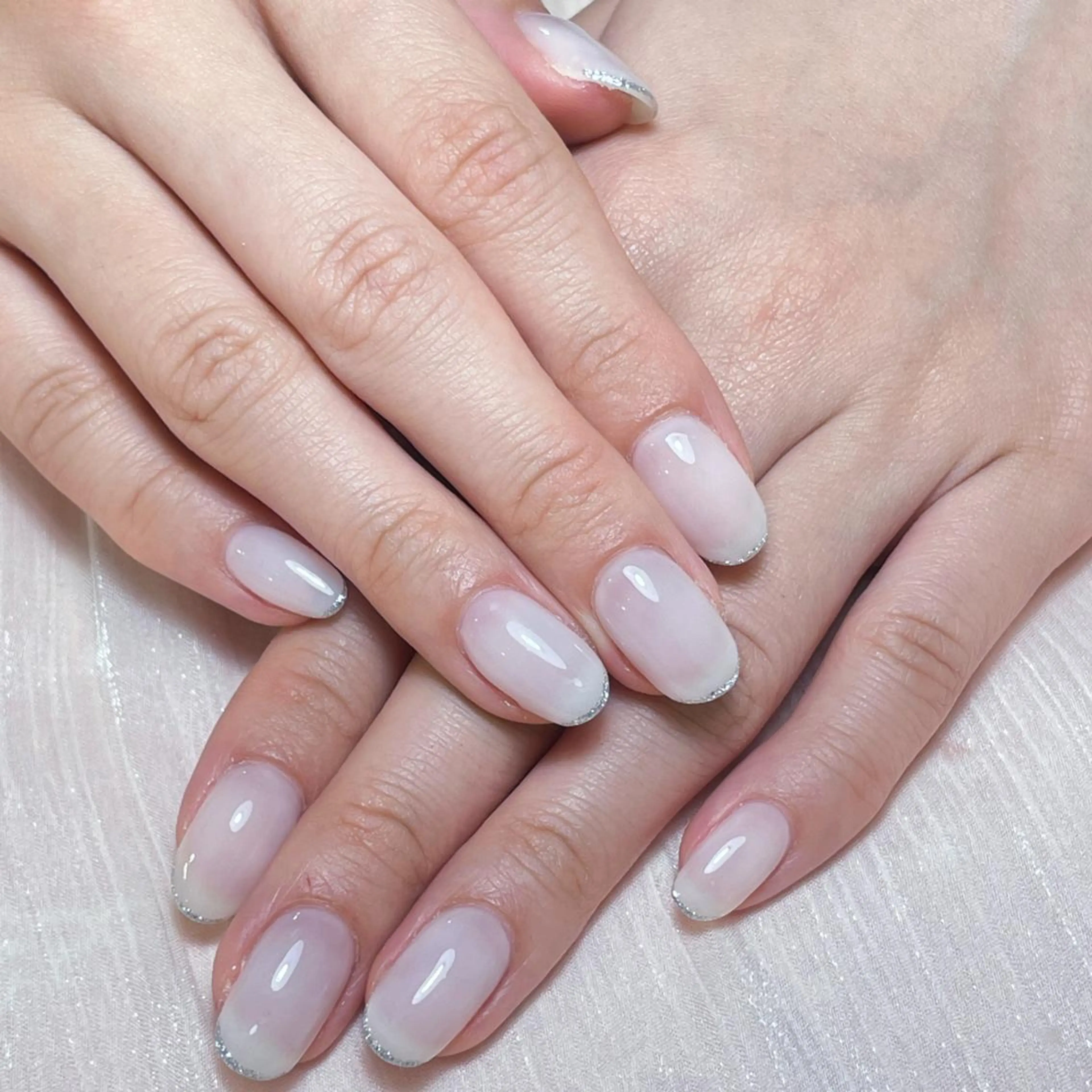 ネイル アートネイル オーロラネイル ガーリー キラキラネイル 韓国ネイル ハンドネイル Diamond NAIL✨のネイルデザイン