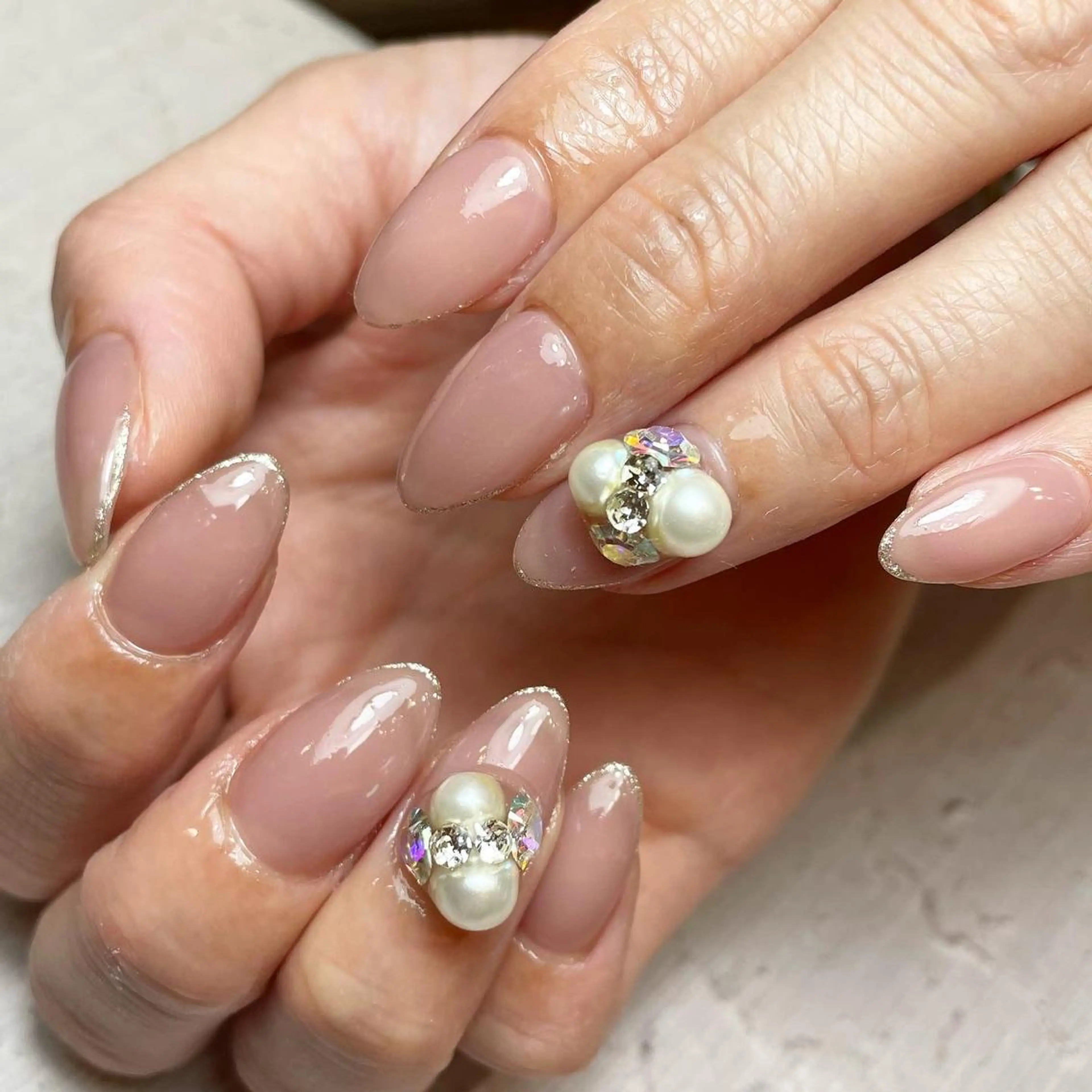ネイル 持ち込み ハンドネイル nail&eyelash mate所属・京都/東向日/ ayumiのネイルデザイン
