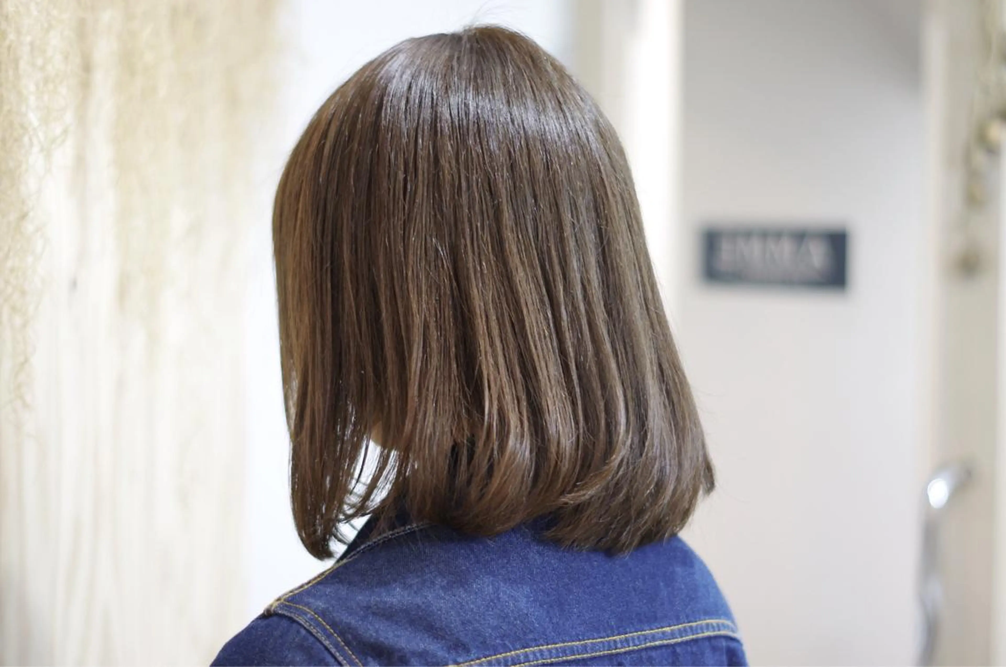 ミディアム カラー ブルーカラー ブルーグレー ブルーグレージュ グレージュ 💎髪質改善💎 デザイナーshinのヘアスタイル