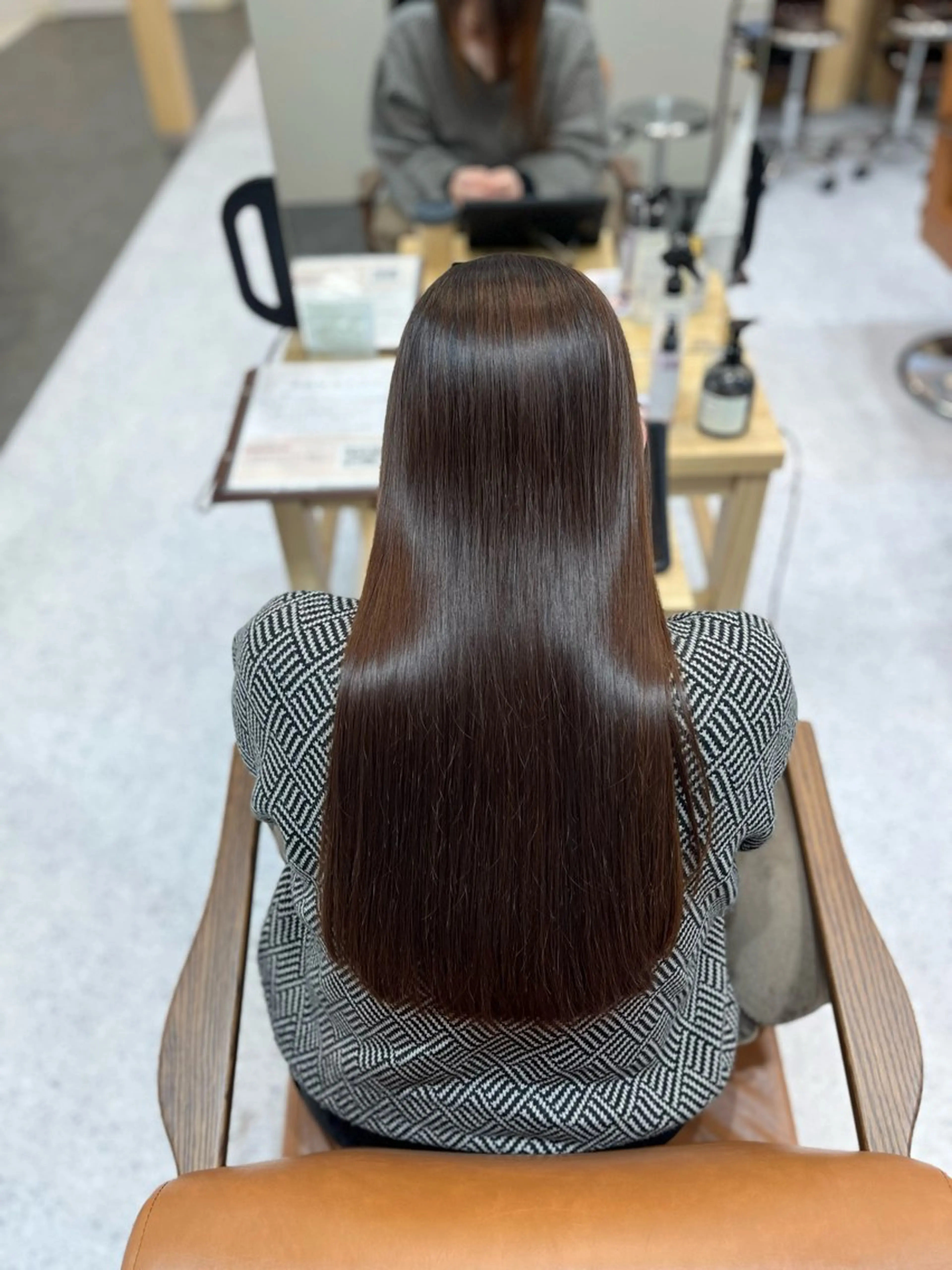 ロング カラー MIZUKI🫧ྀི 韓国ヘアAFLOATのヘアスタイル