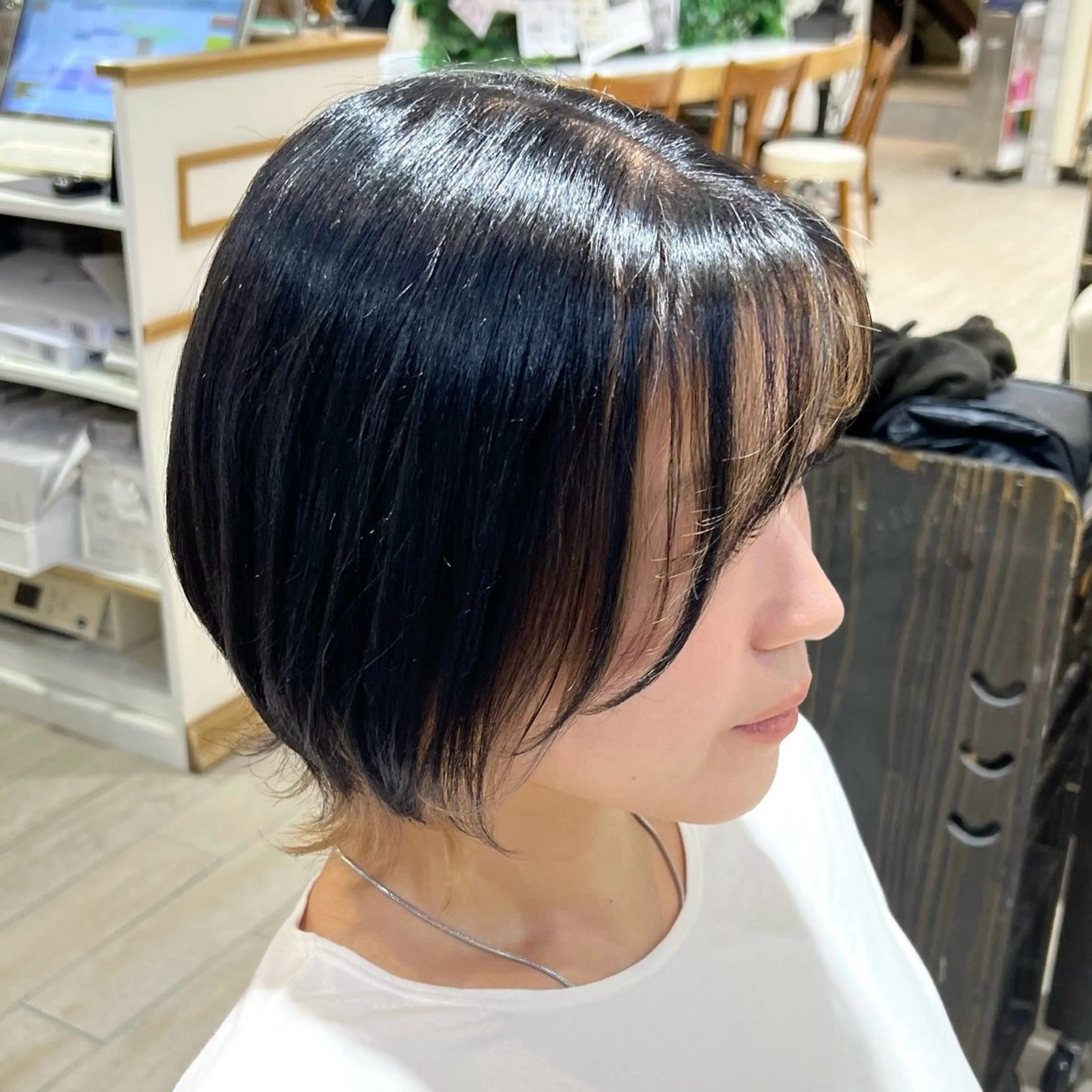 ショート カラー ヘアカラー ୨୧color୨୧ ちひろのヘアスタイル