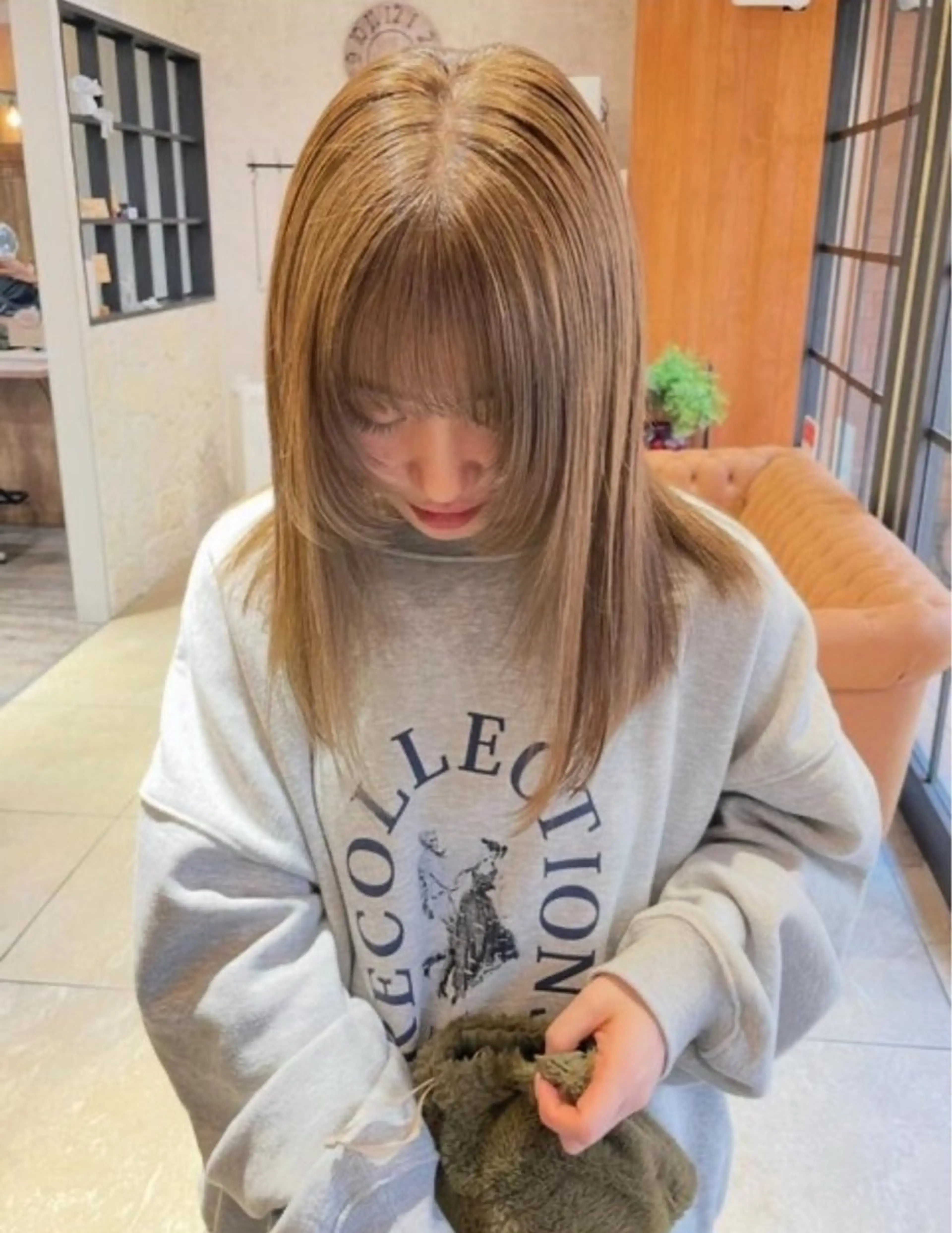 カラー 🫧髪質改善/透明感 カラー/RINAのヘアスタイル