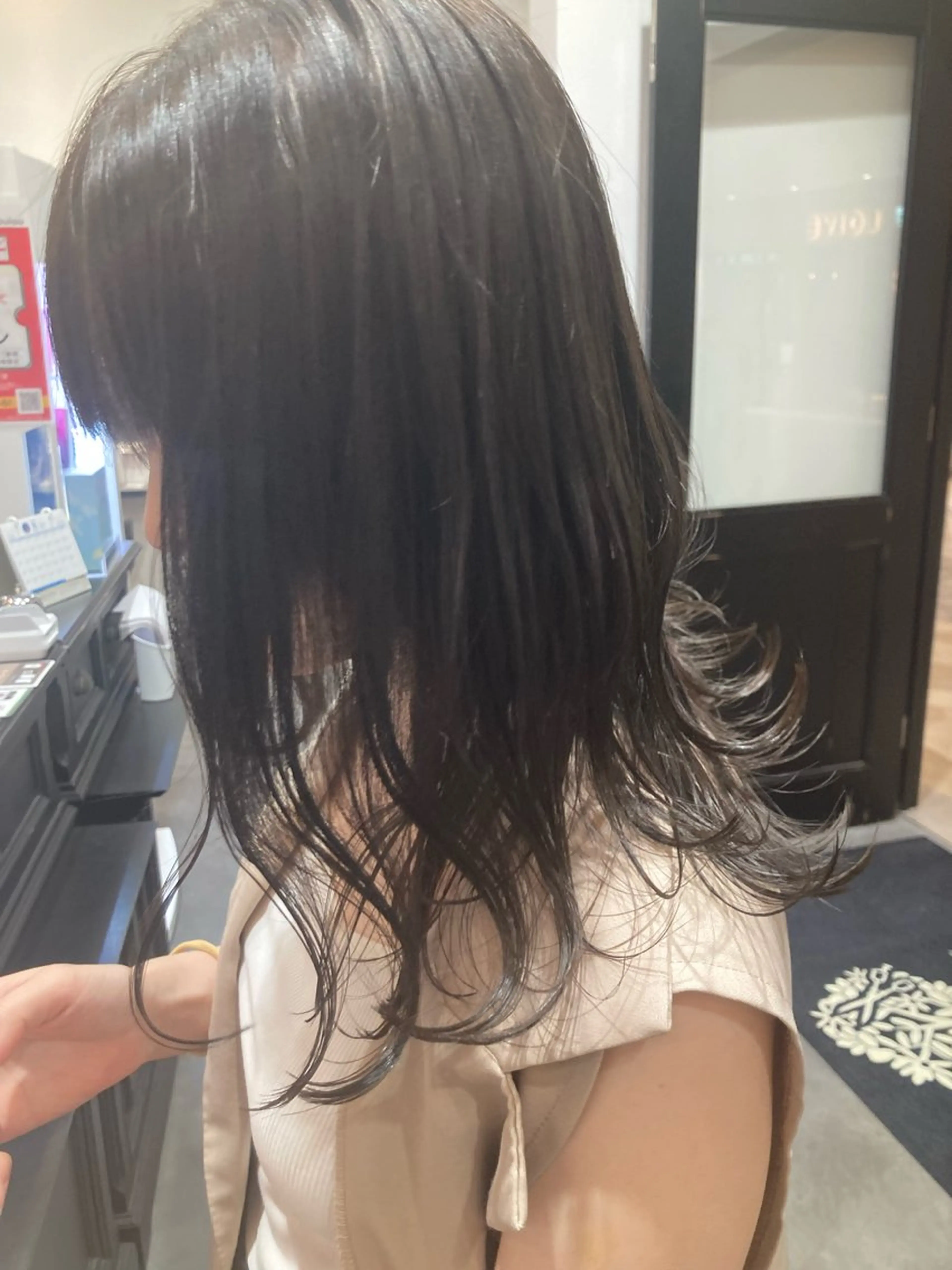 ミディアム カット ヘアカラー トリートメント hair salon rita 野々市所属・中野 幹也のヘアスタイル