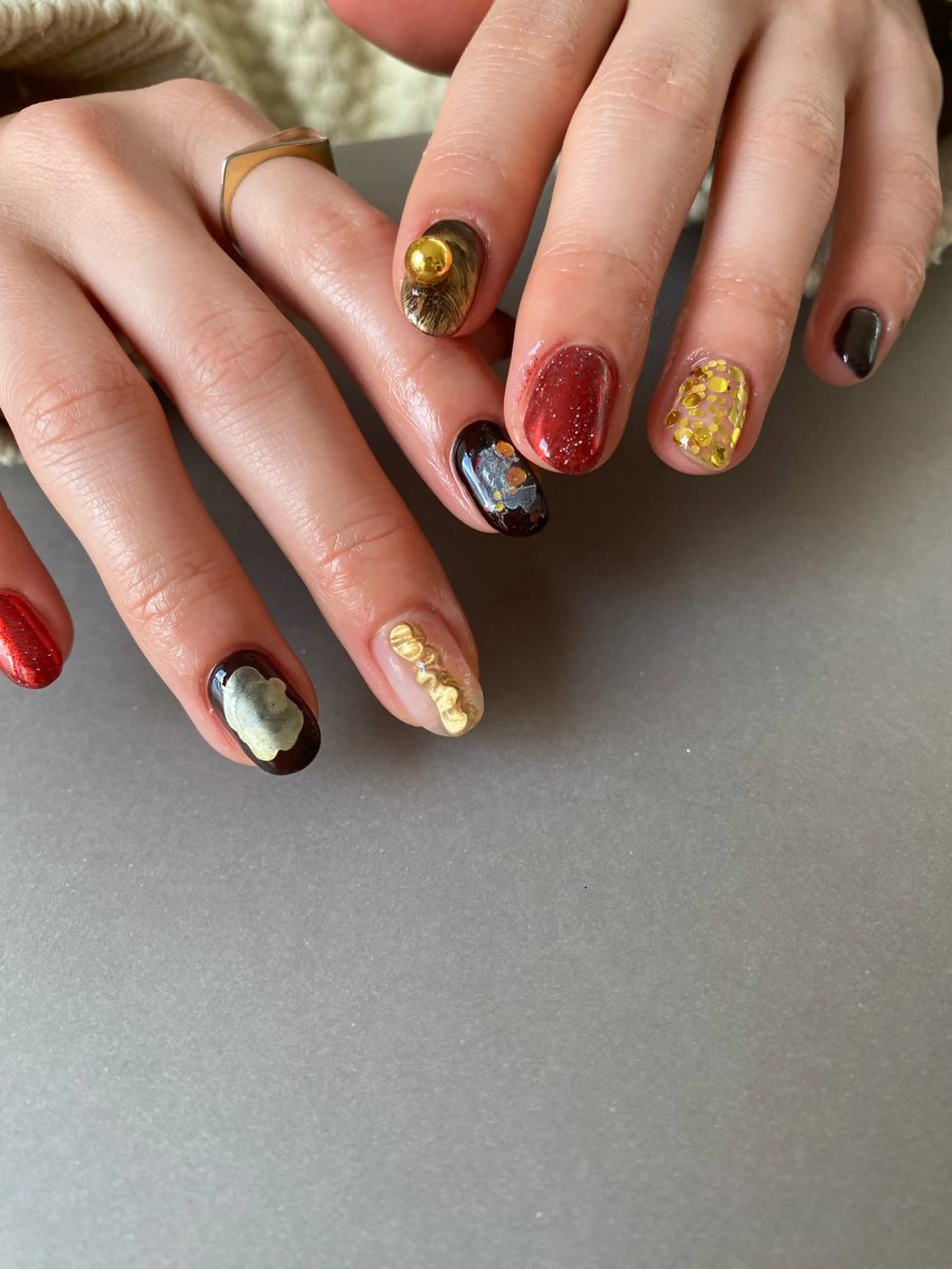 ネイル ハンドネイル nailsalon Puretéのネイルデザイン
