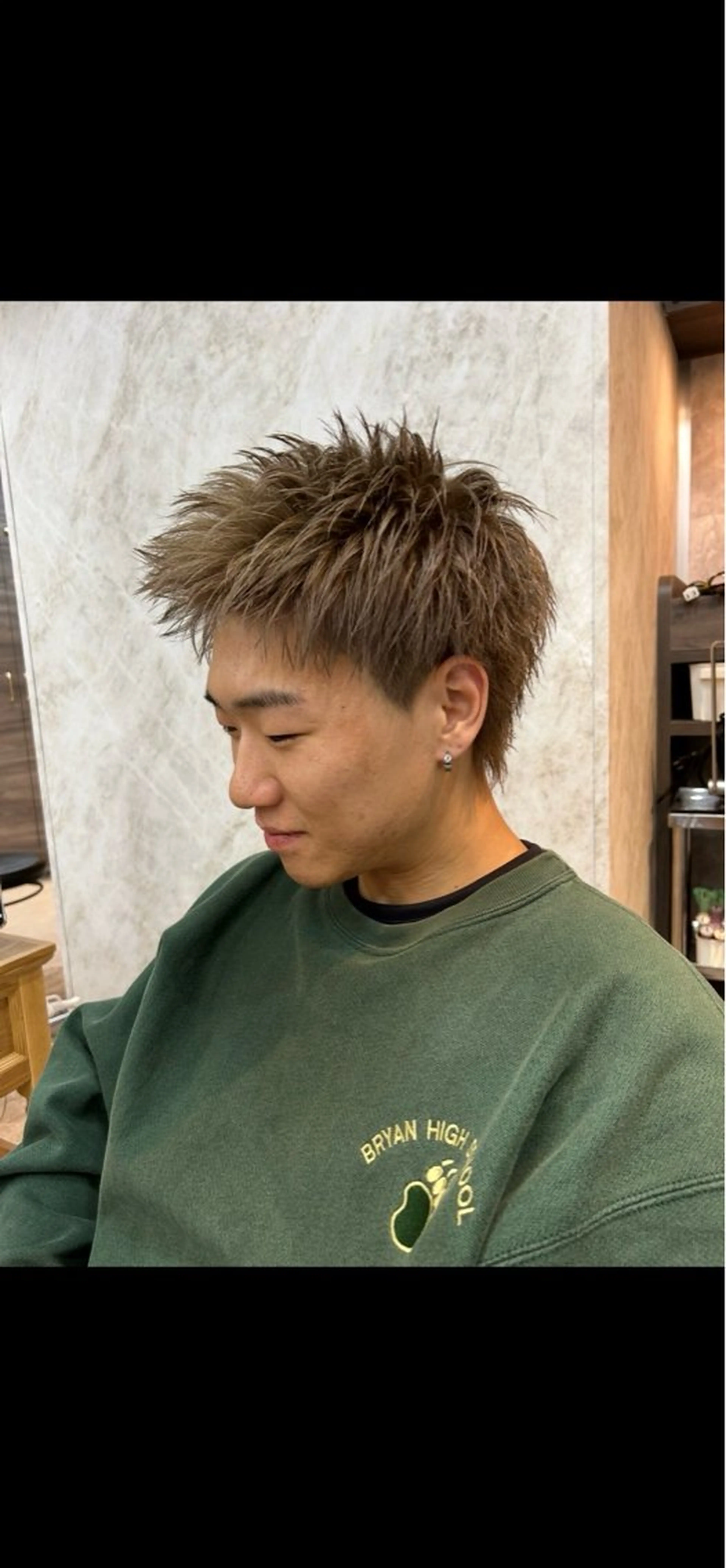 カラー Shimazaki Yojiのヘアスタイル
