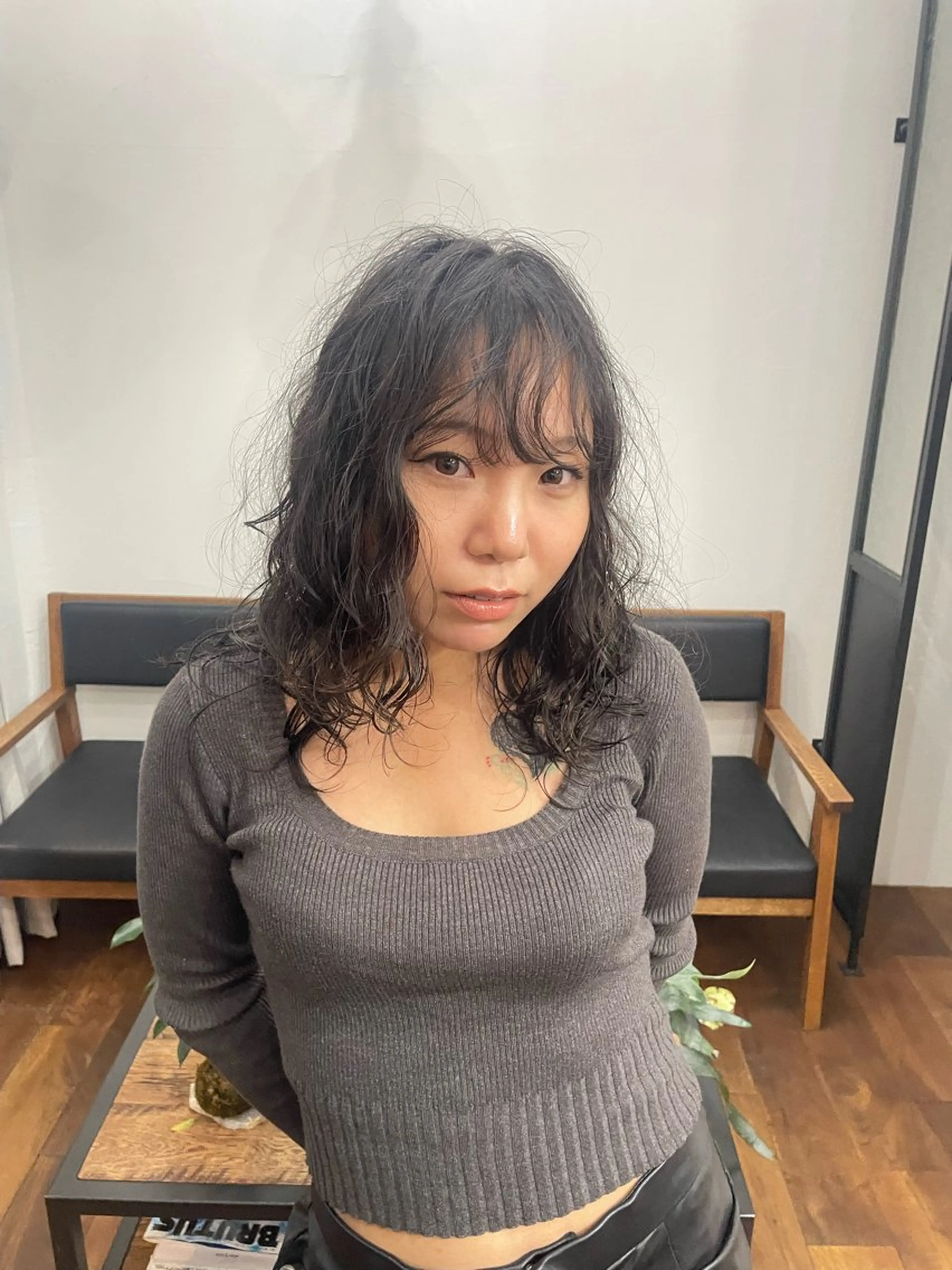 カット+パーマ【レディース限定】の写真