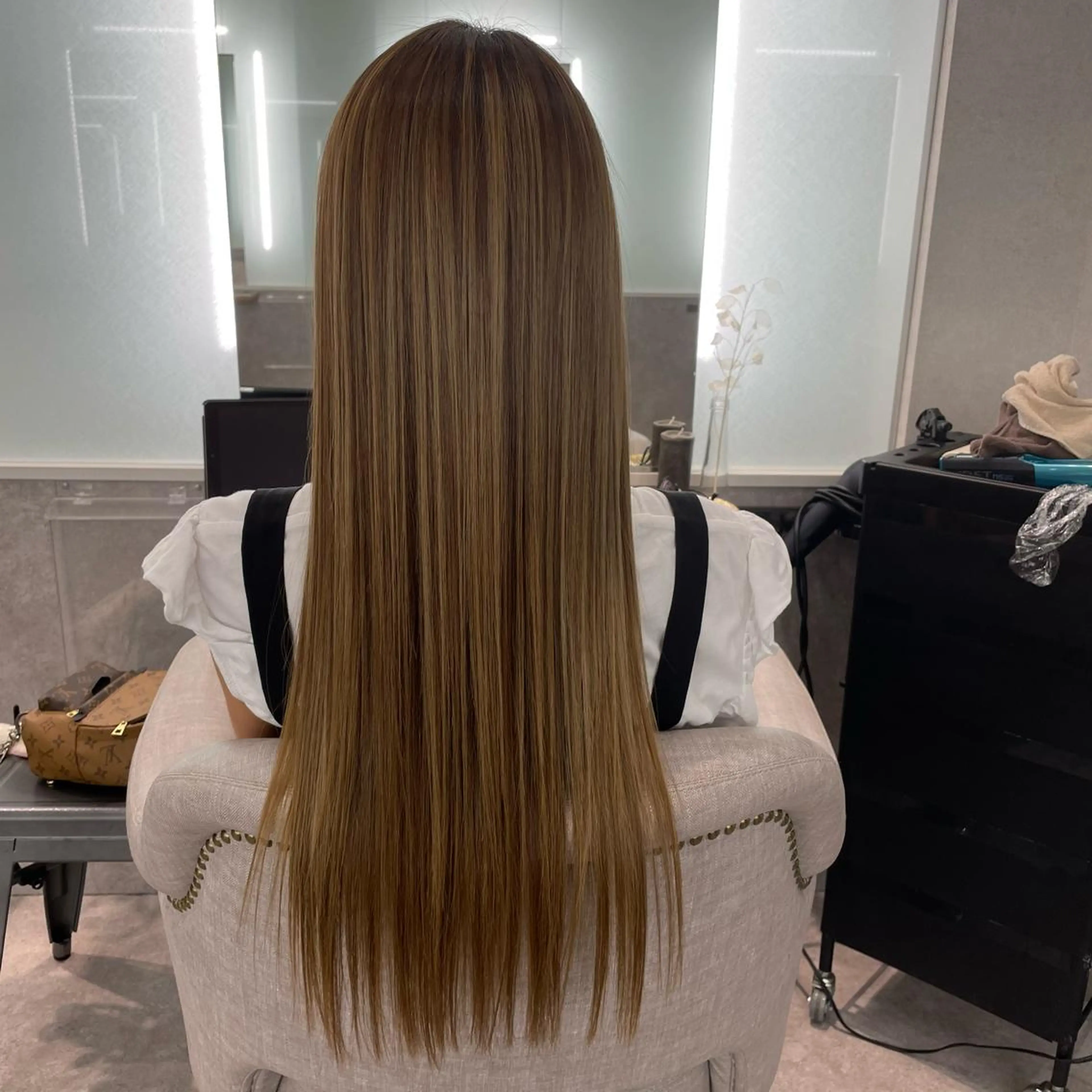 ロング 縮毛矯正 樋口 功樹のヘアスタイル