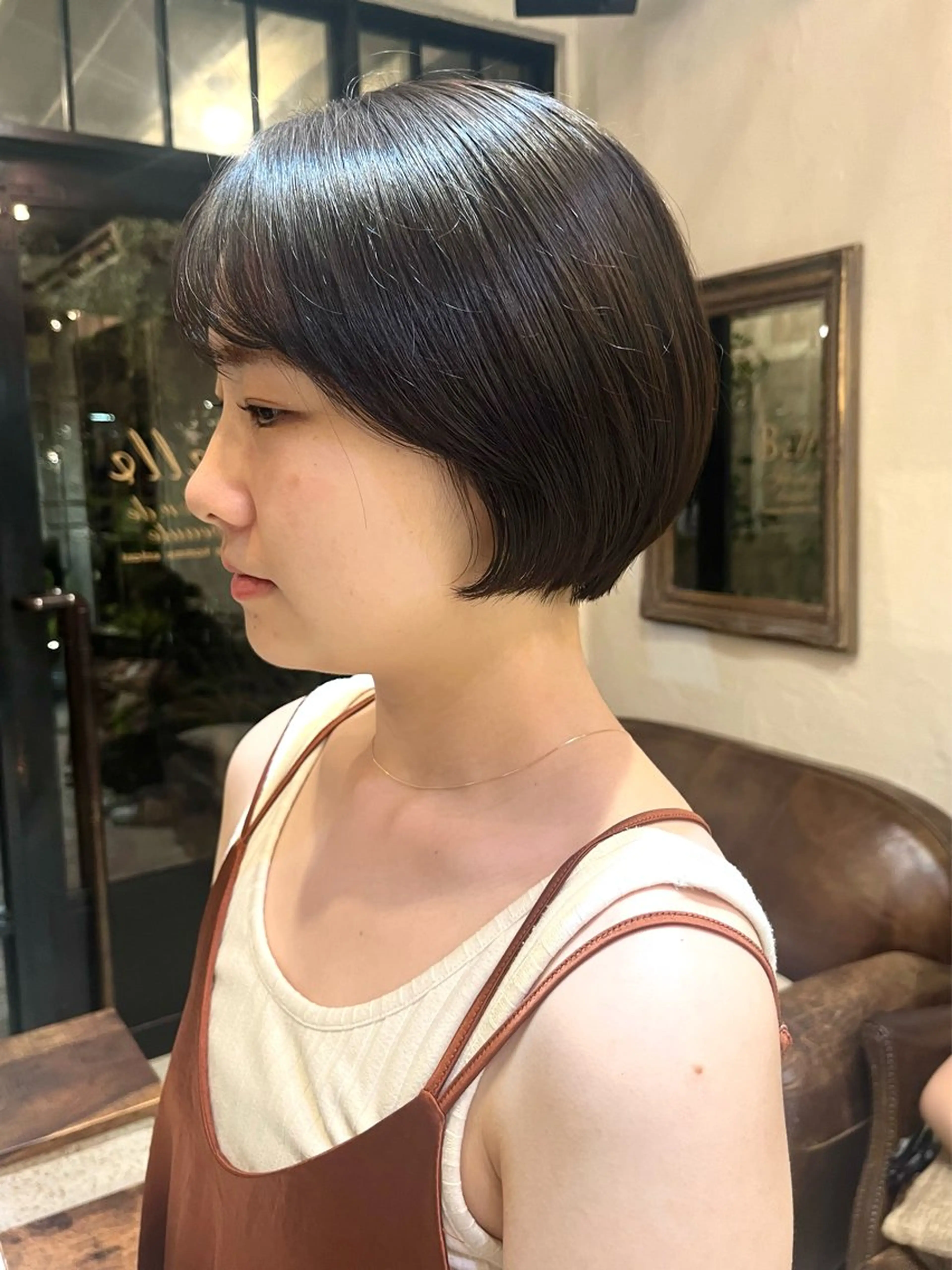 ショート ショートボブ ボブ ショートヘア rise /メンズカットのヘアスタイル