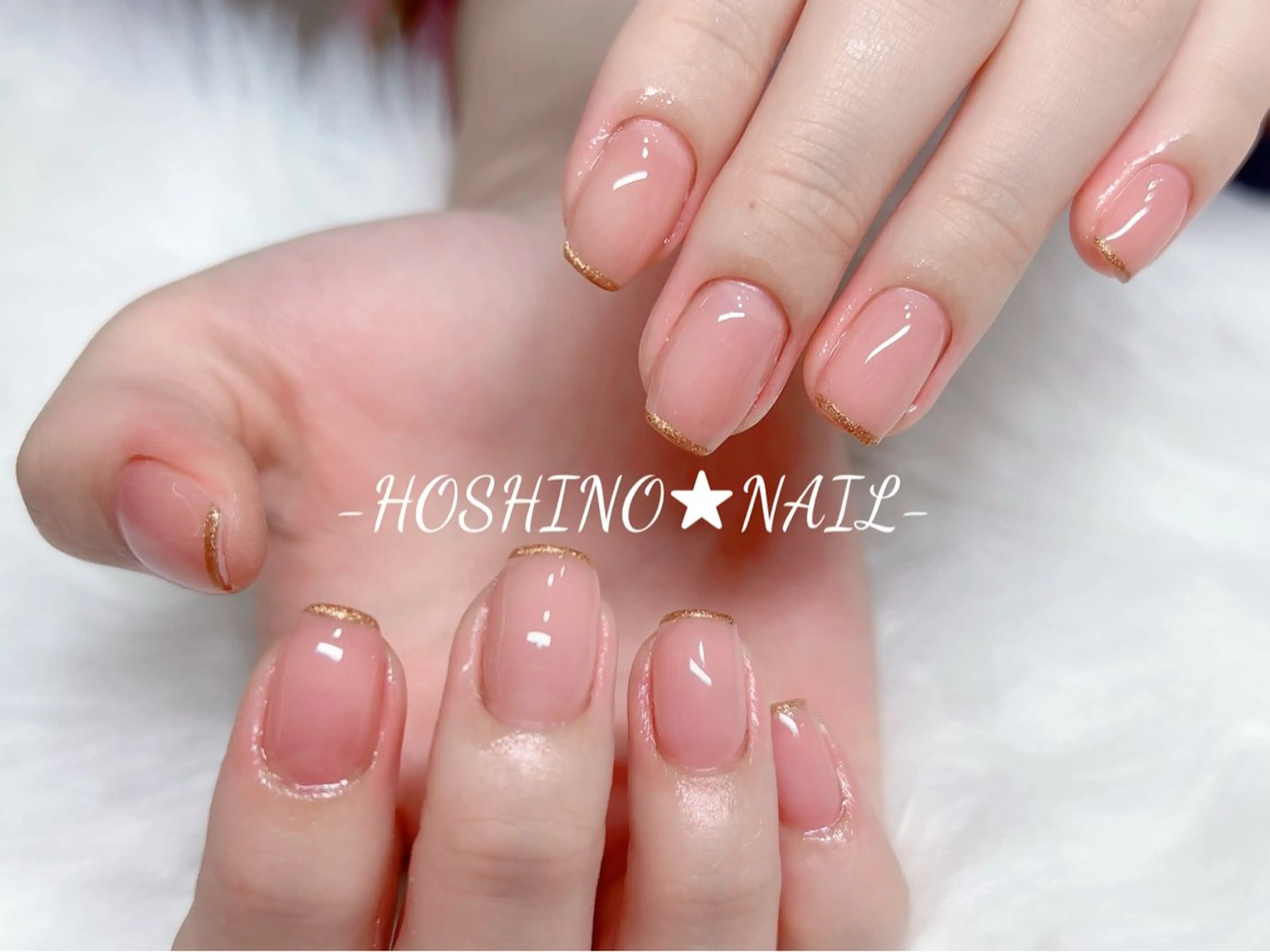 ネイル オーロラネイル チークネイル ドット フットネイル フレンチネイル ハンドネイル ★HOSHINO NAIL★新宿店のネイルデザイン