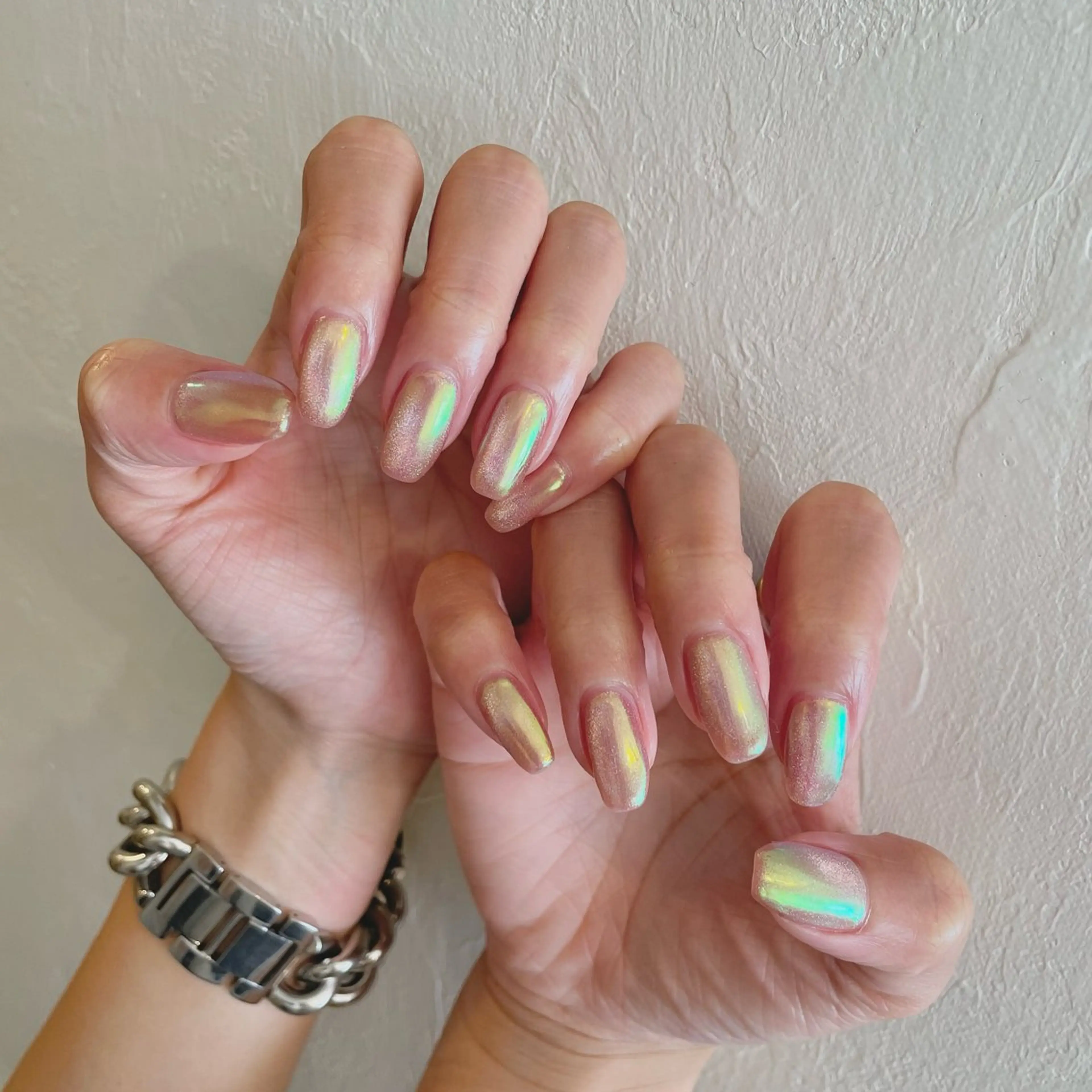ネイル オーロラネイル マグネットネイル Nail Room uimのネイルデザイン