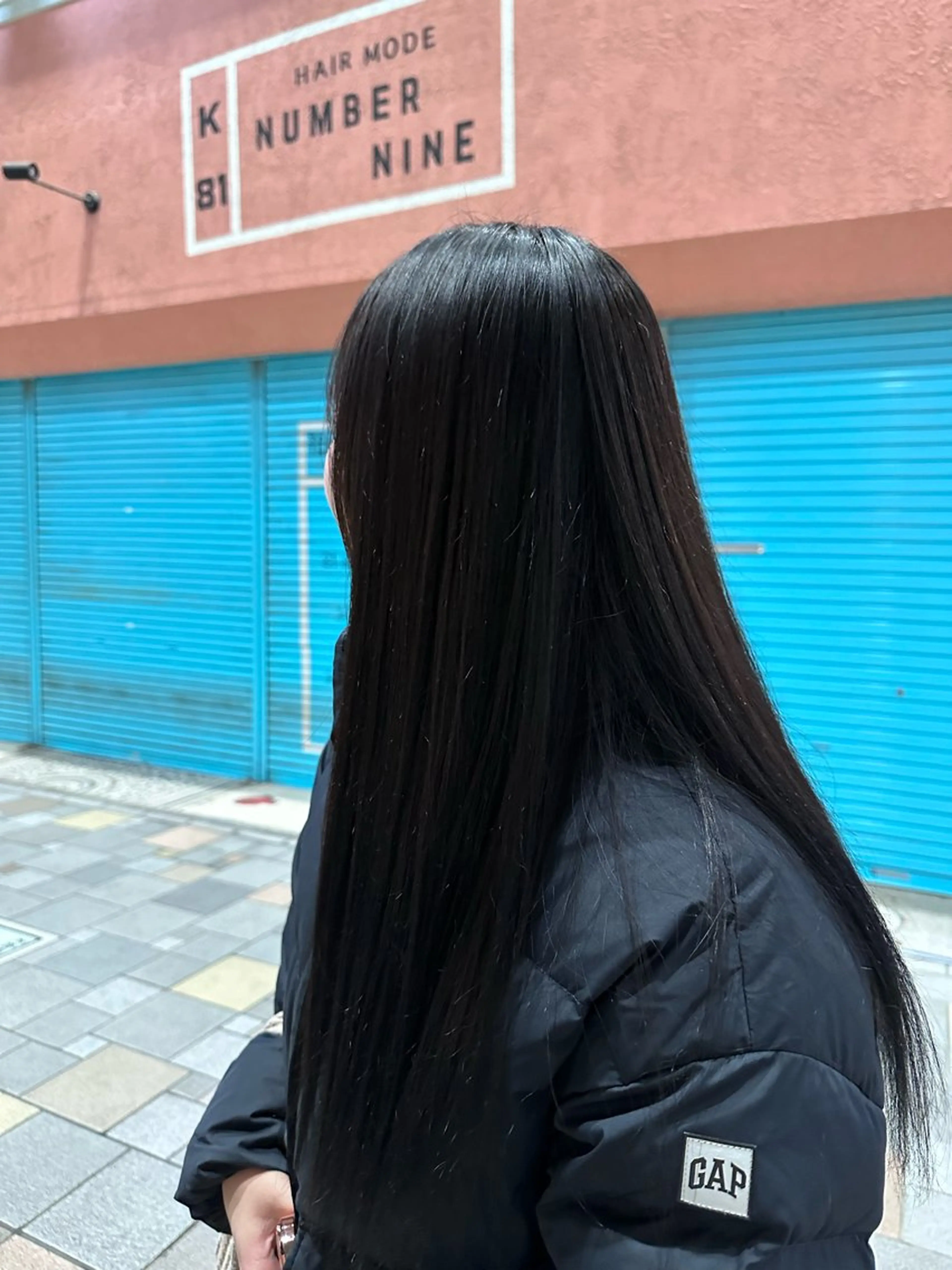 ロング ロング 縮毛矯正 CHEST　若松 采実のヘアスタイル
