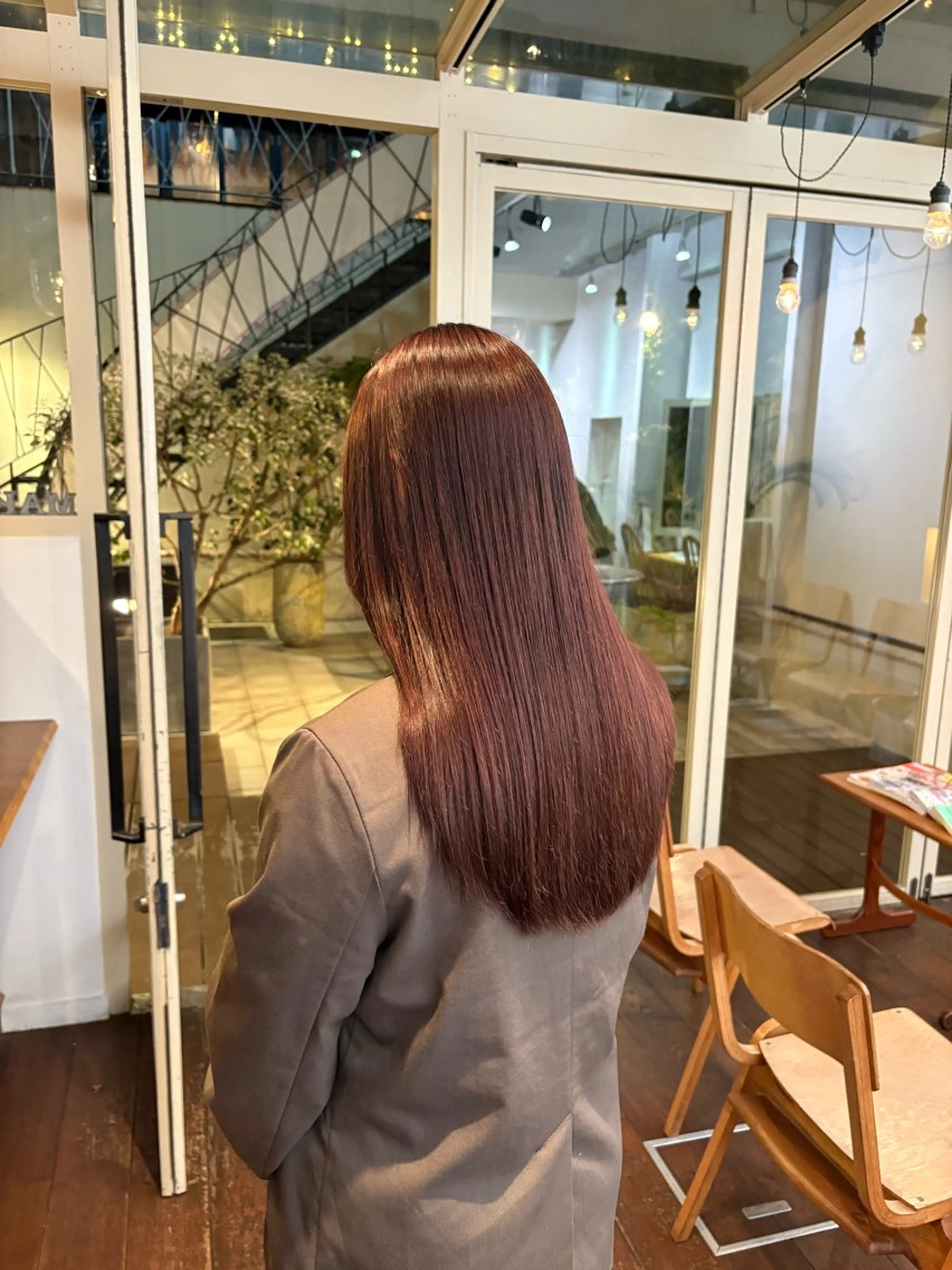 ロング カラー ピンクカラー ヘアカラー トリートメント MAKE'S omotesando所属・Make's表参道 らら🌼のヘアスタイル