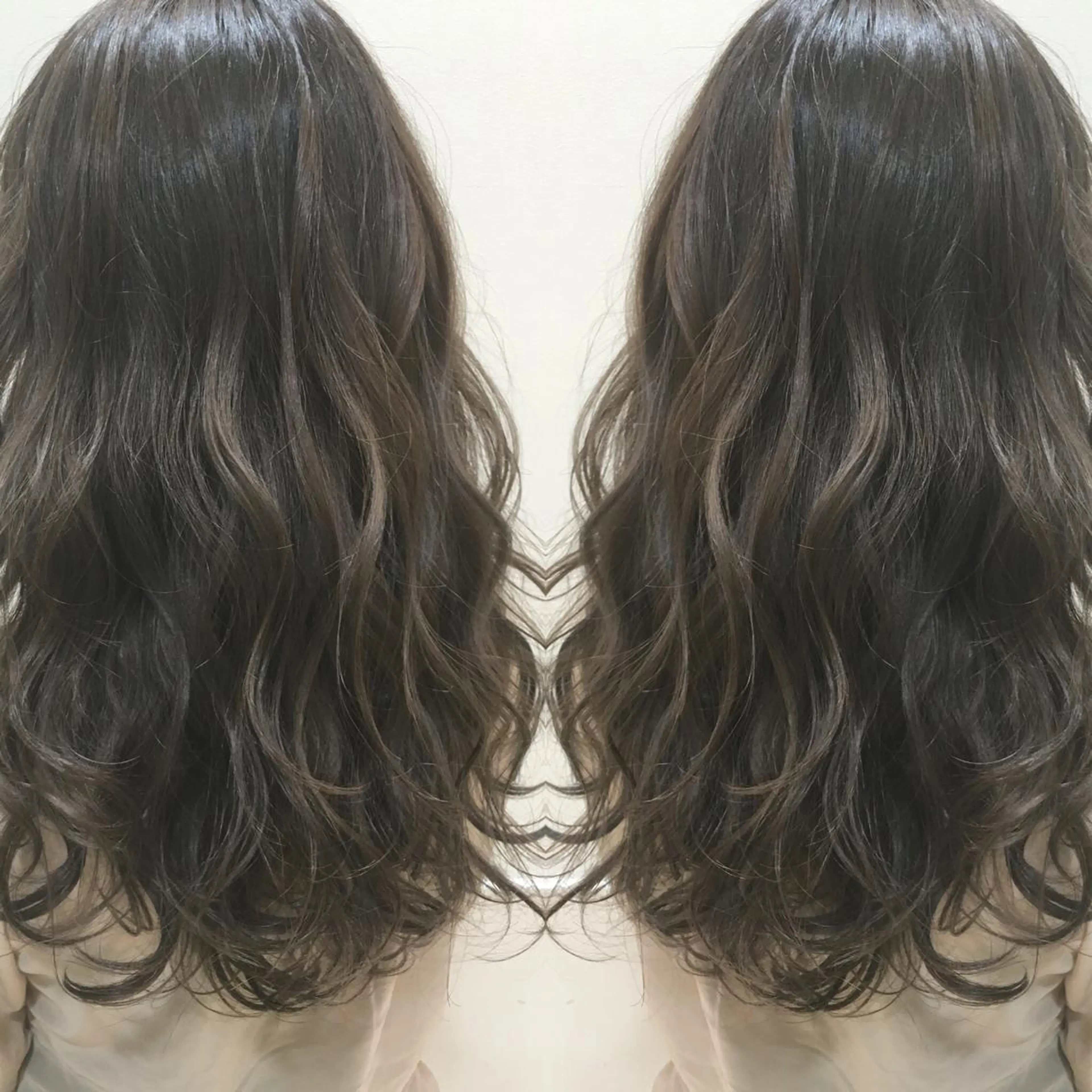 カラー 透明感カラー ハイライトカラー 早川 真幸のヘアスタイル