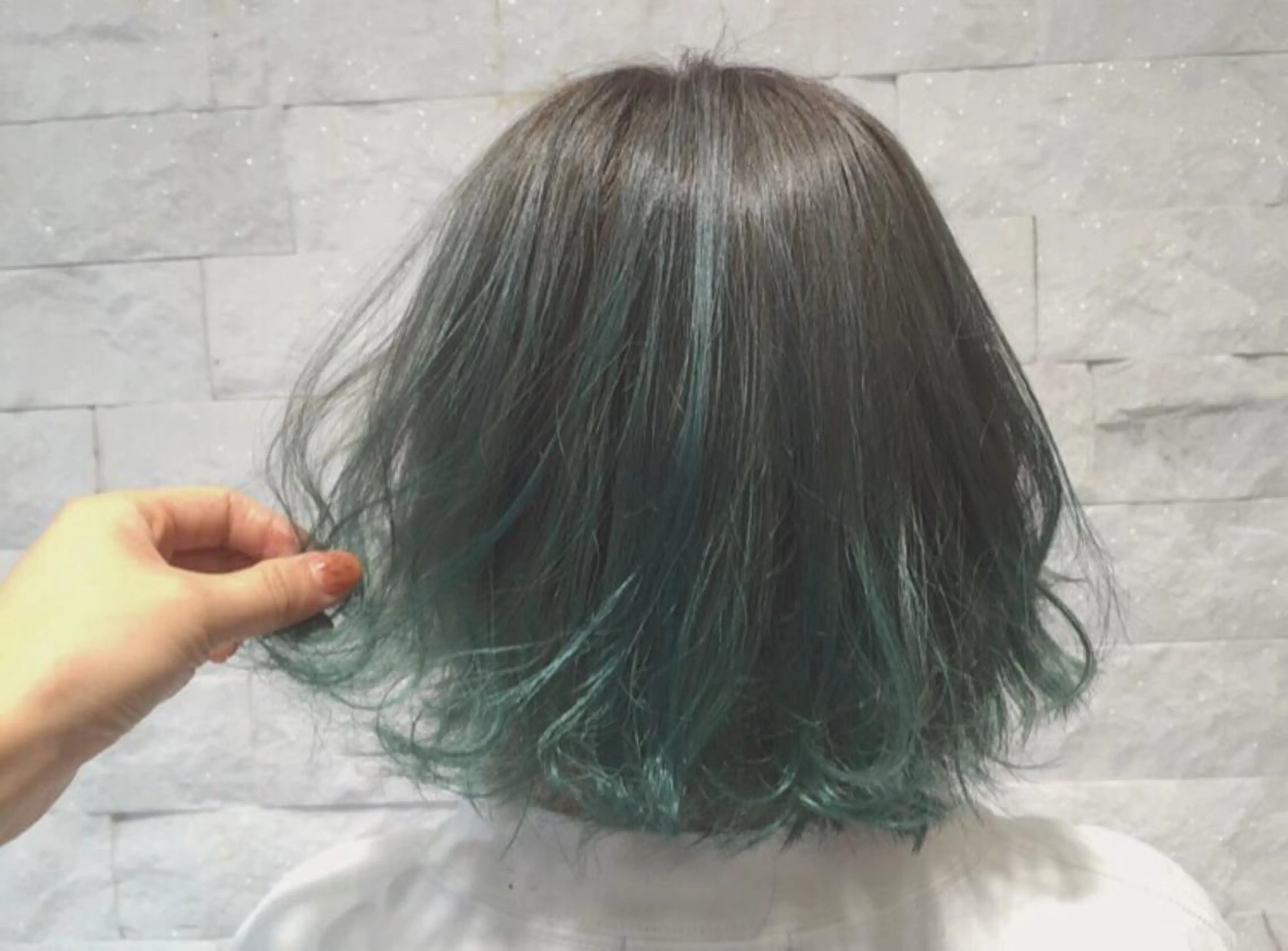 ショート ミディアム セミロング ロング カラー ヘアアレンジ メンズ ミント たかはし まいのネイルデザイン