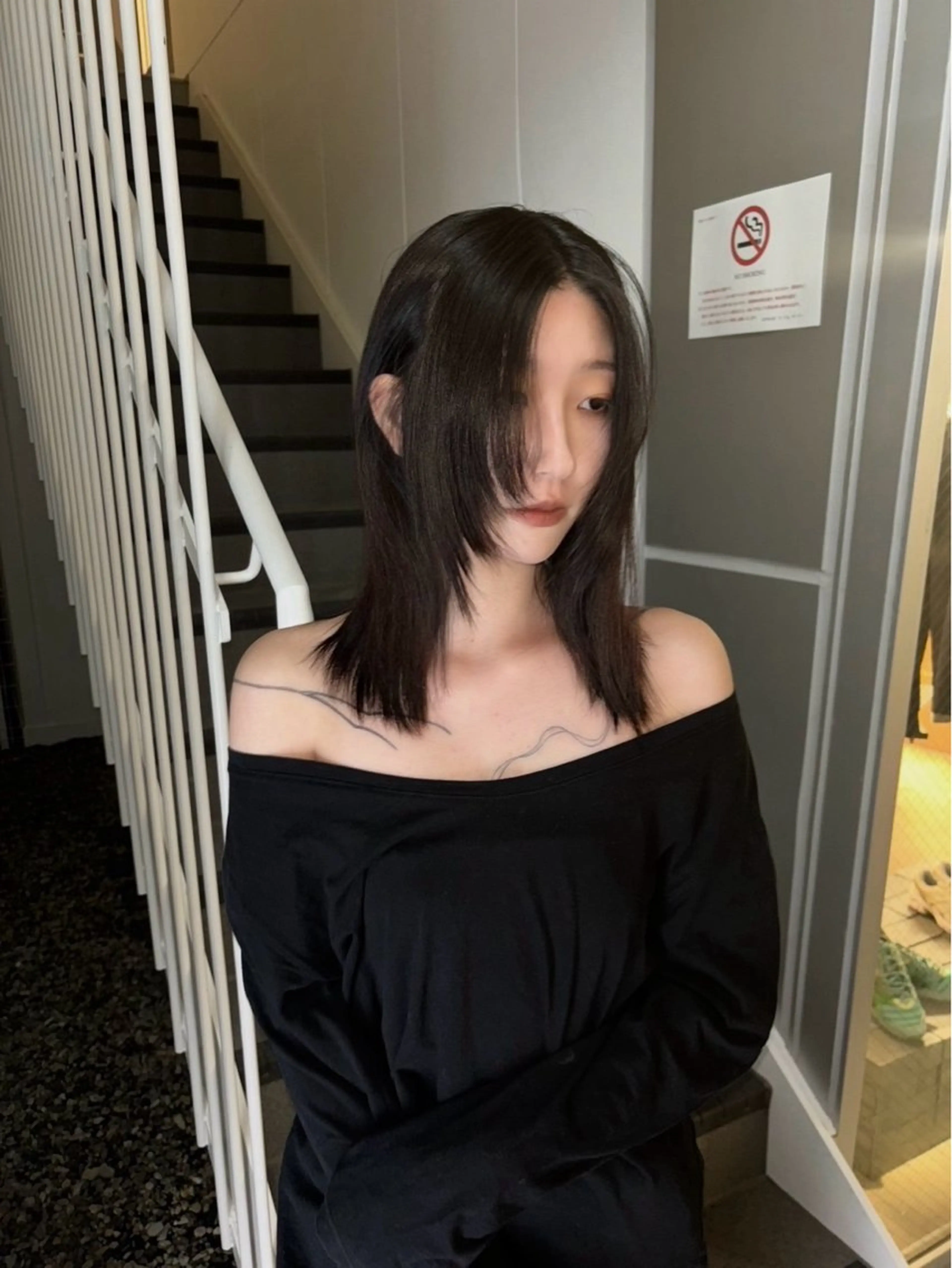 ミディアム 無料カットモデル 🫧ゆうすけのヘアスタイル