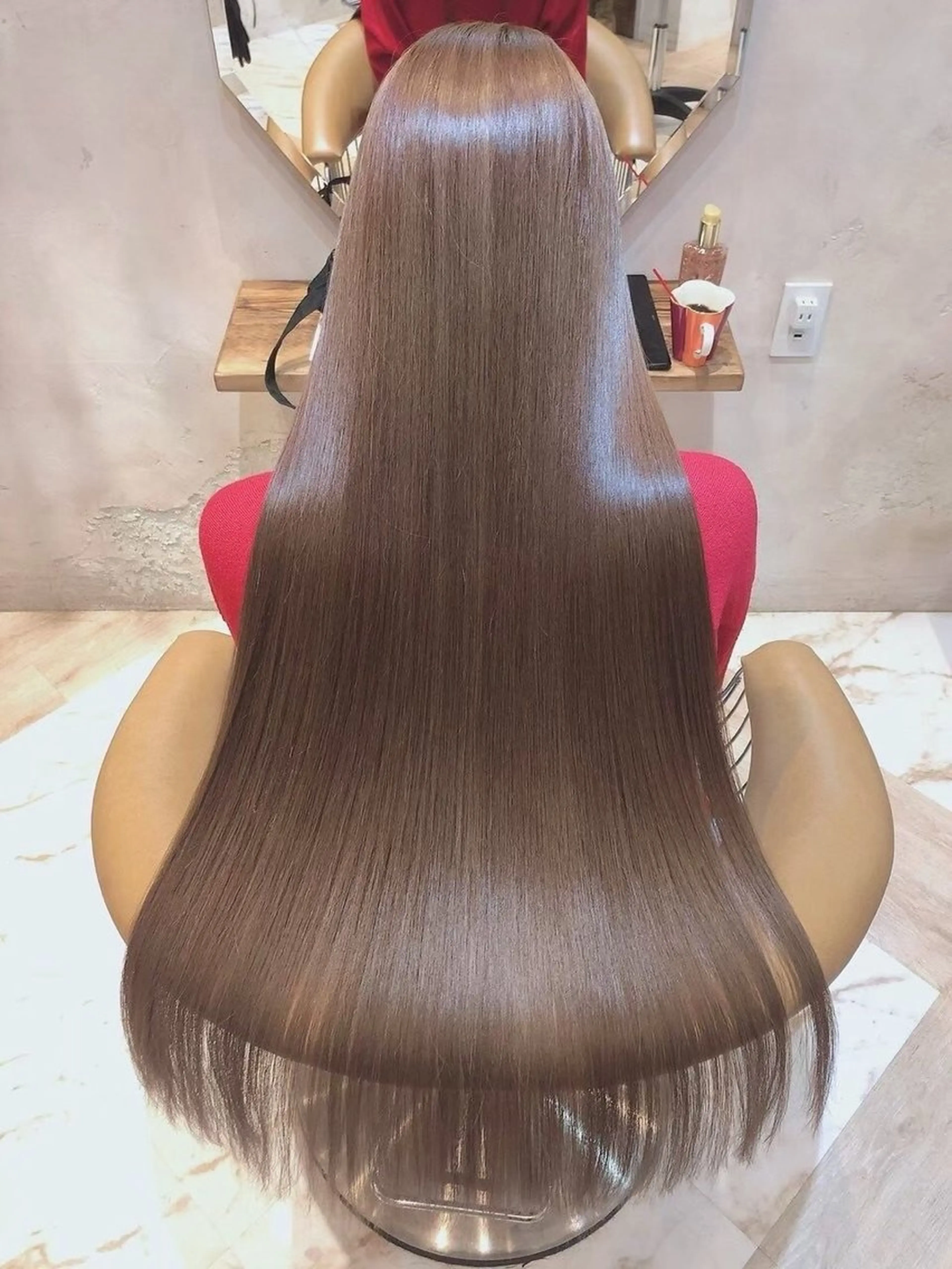 💜セット価格【縮毛矯正➕oggiottoトリートメント⠀】の写真