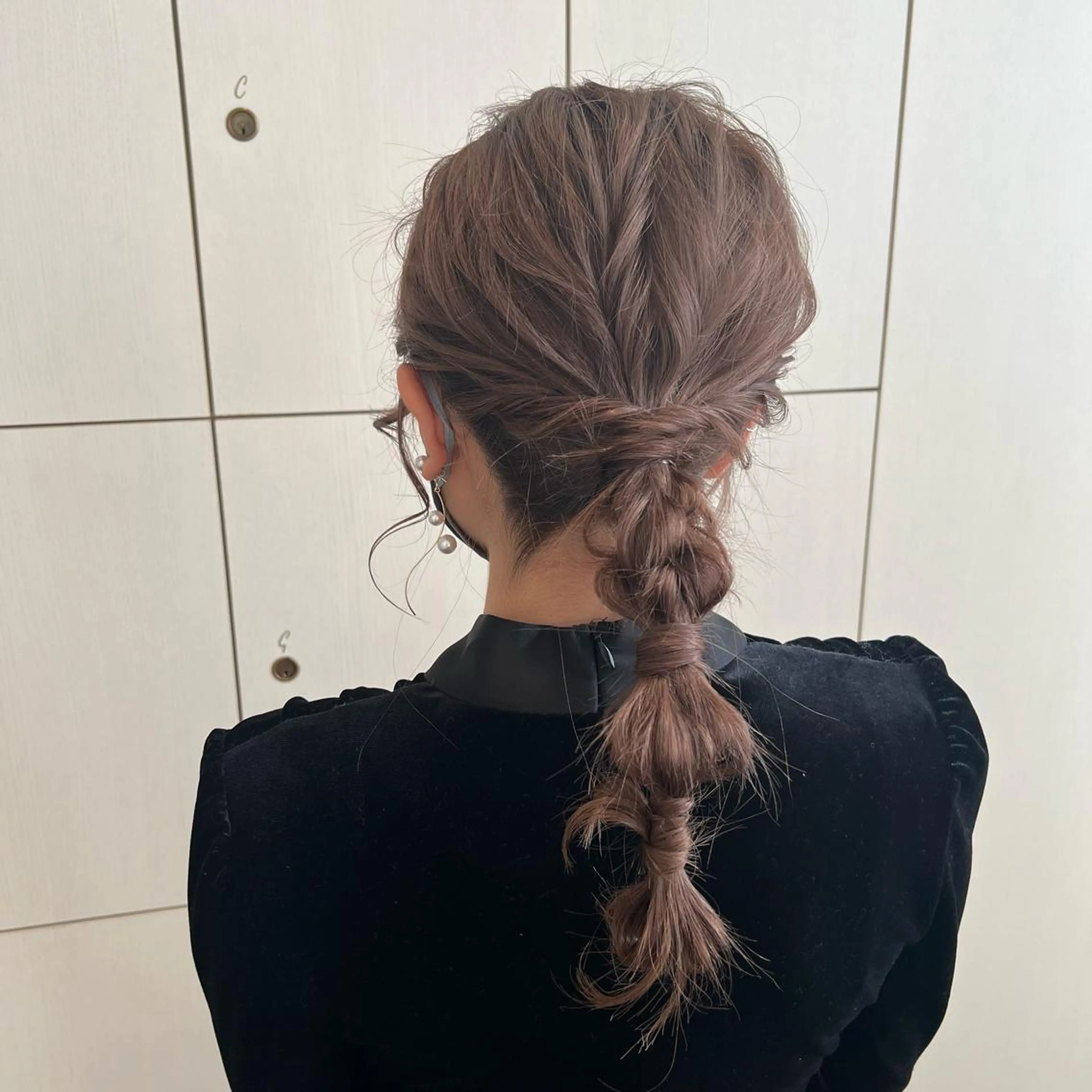 ロング ヘアアレンジ ヘアセット SALOWIN川崎WEST店所属・🌷川崎/アレンジ/ 暖色ボブ/コトネ🌷のヘアスタイル