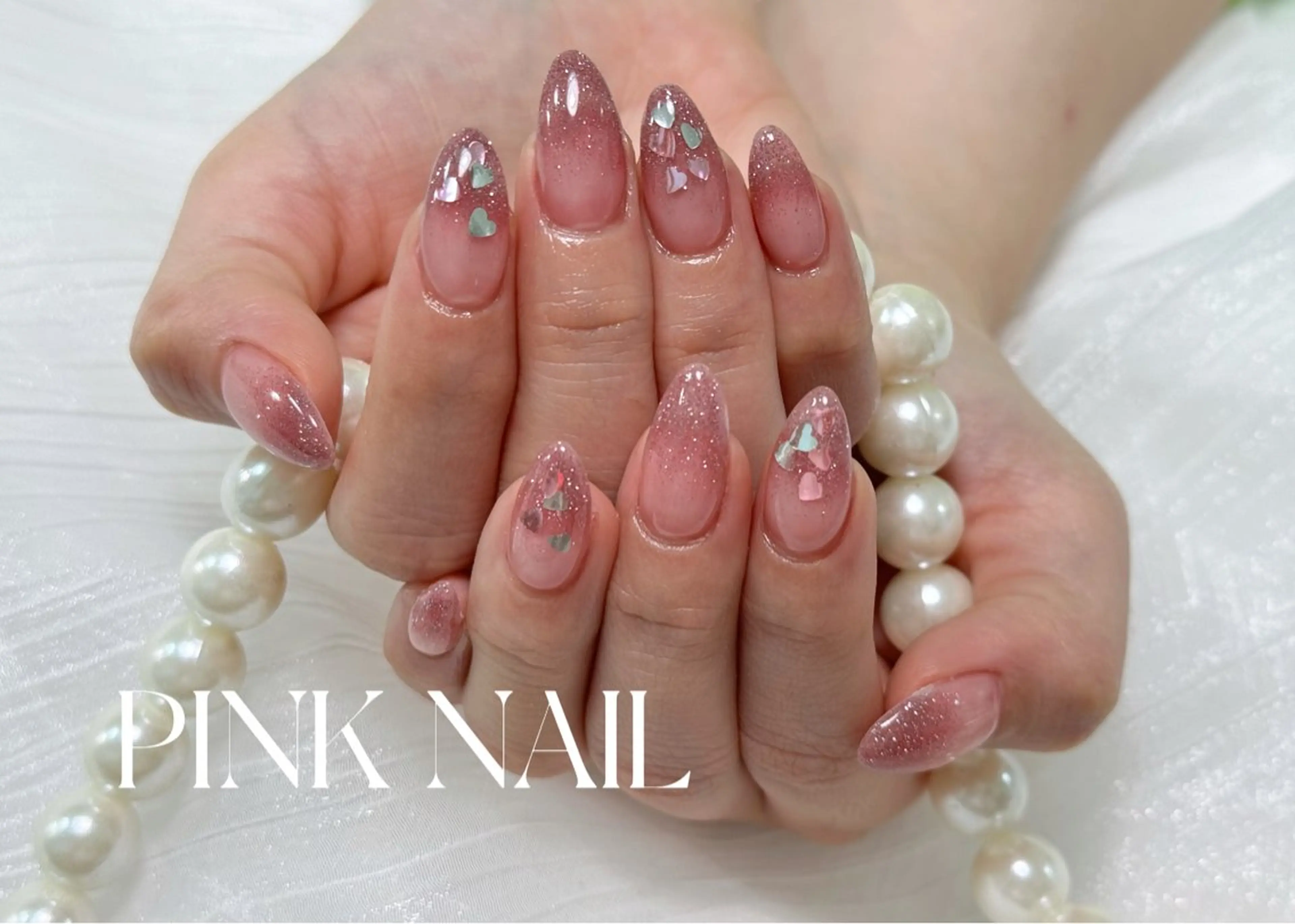 ネイル ハンドネイル pink nailのネイルデザイン
