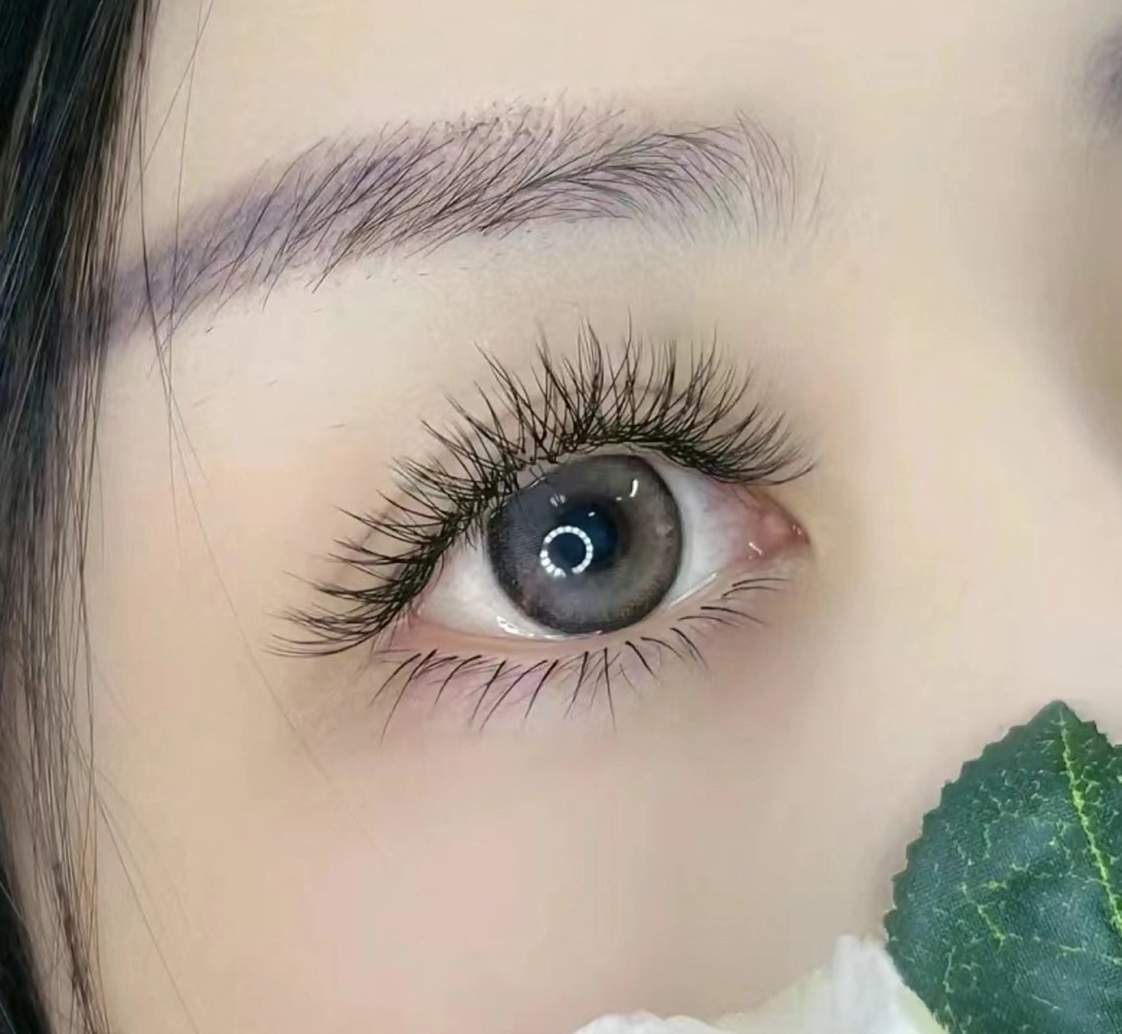 マツエク・マツパ バインドロック フラットラッシュ ナチュラル パリジェンヌラッシュリフト まつげパーマ YK 美學院のネイルデザイン