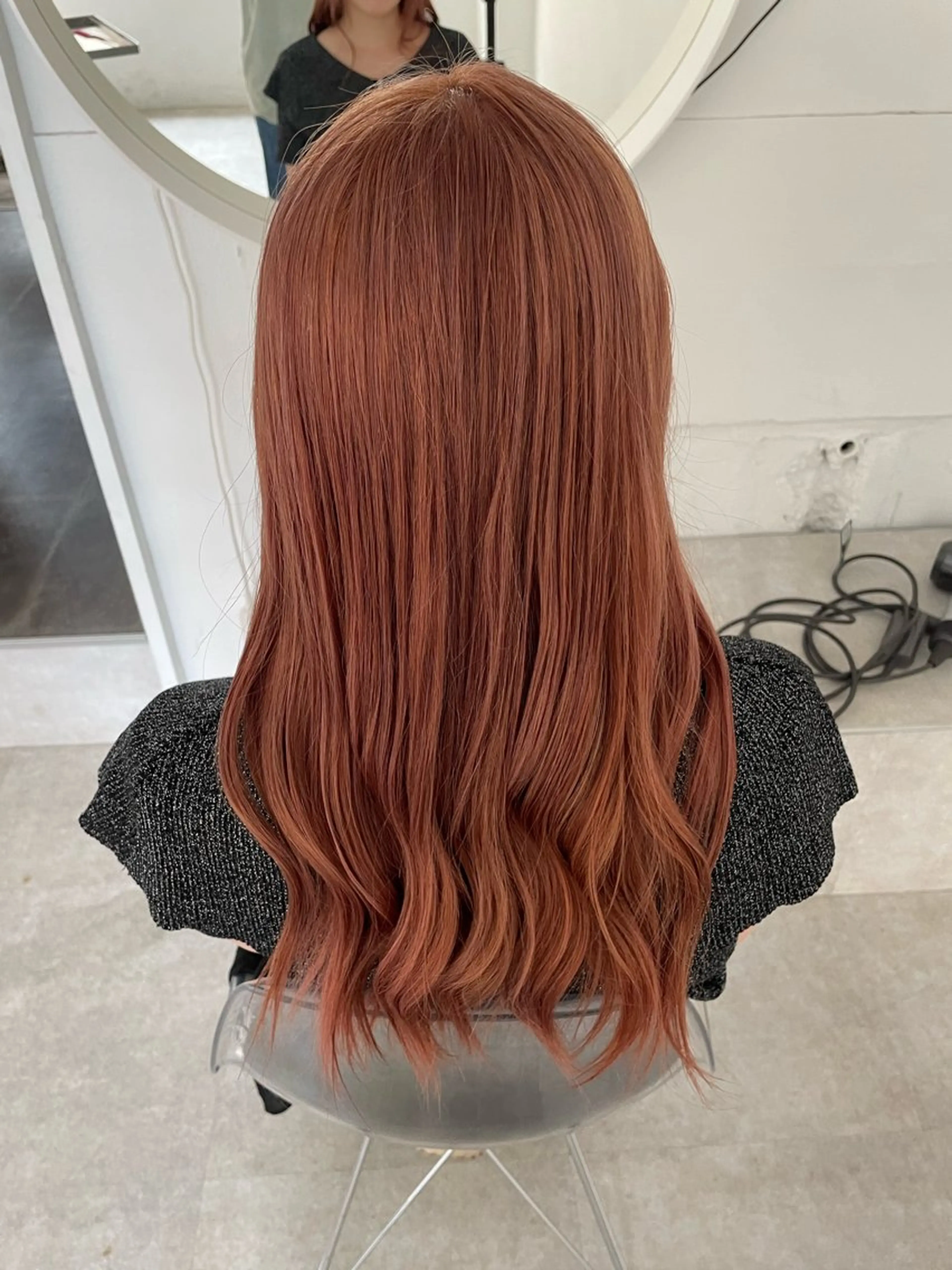 カラー ベージュカラー ピンクカラー ピンクベージュ ヘアカラー CoCooN nanamiのヘアスタイル