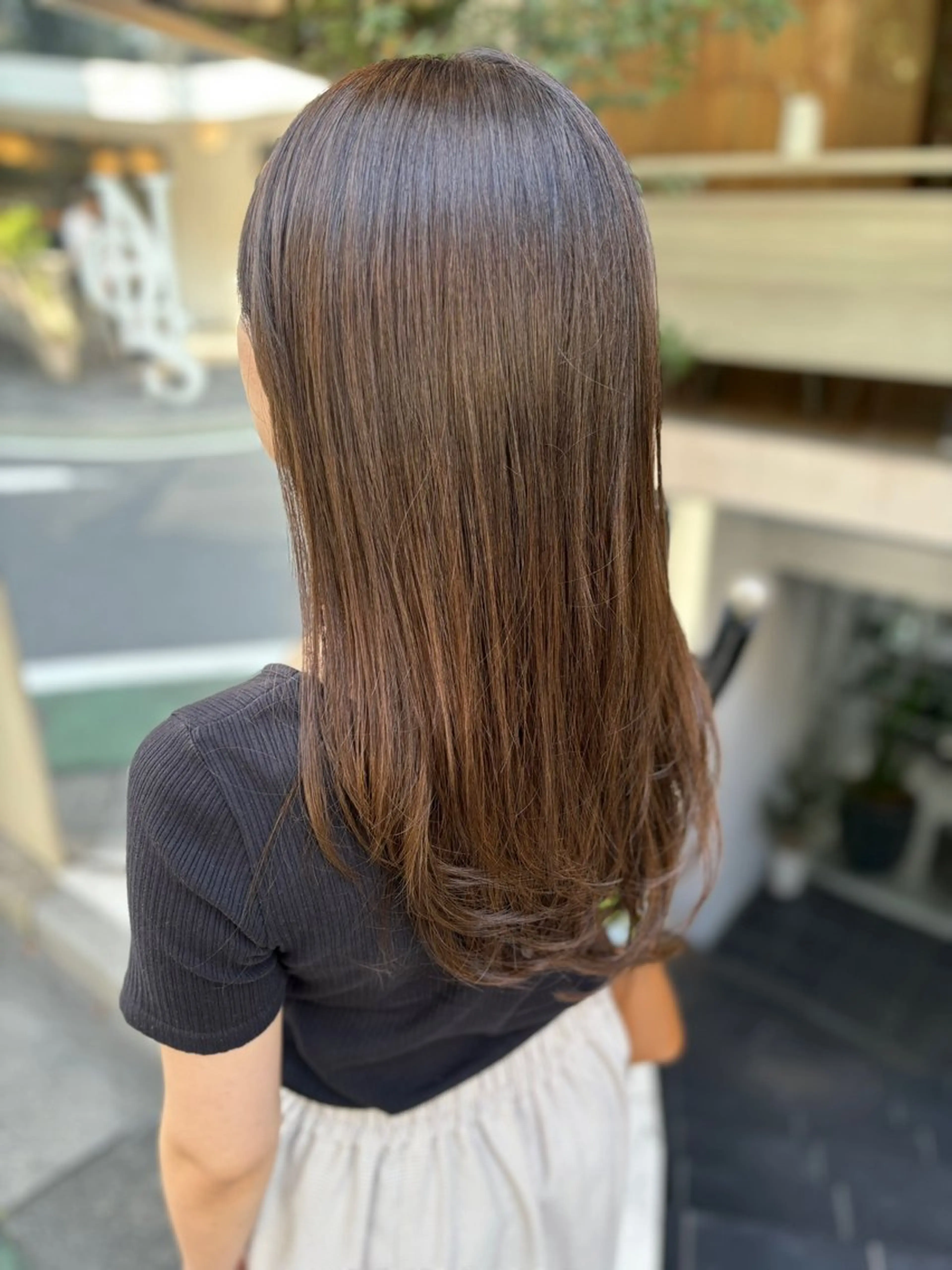 ロング FENICE onthe beach所属・永井大樹✨ 透明感カラー✨のヘアスタイル
