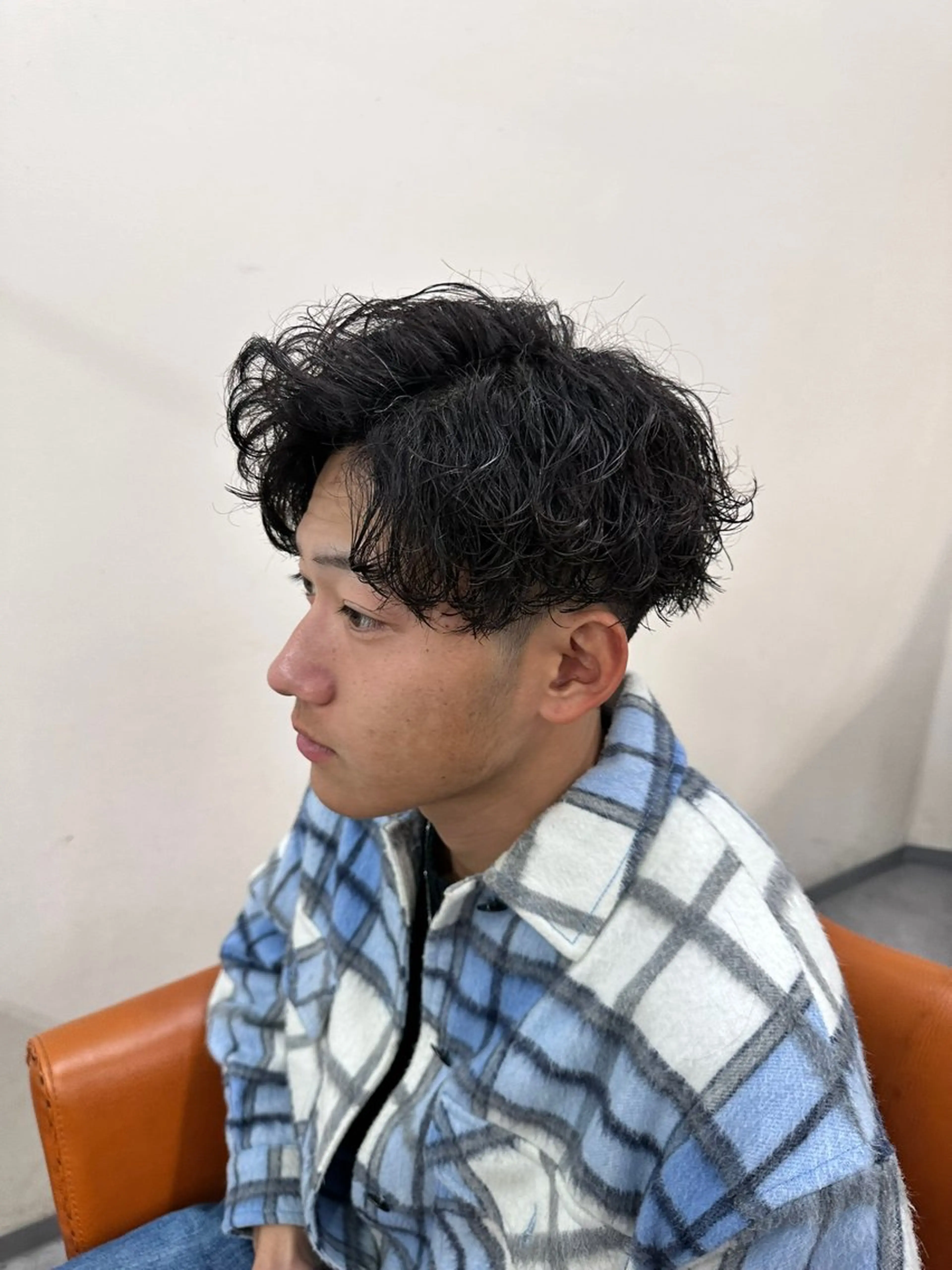 パーマ メンズ カット パーマ KING of hair by NOISM所属・梅田/メンズカット/ パーマ/秋本 大智のヘアスタイル
