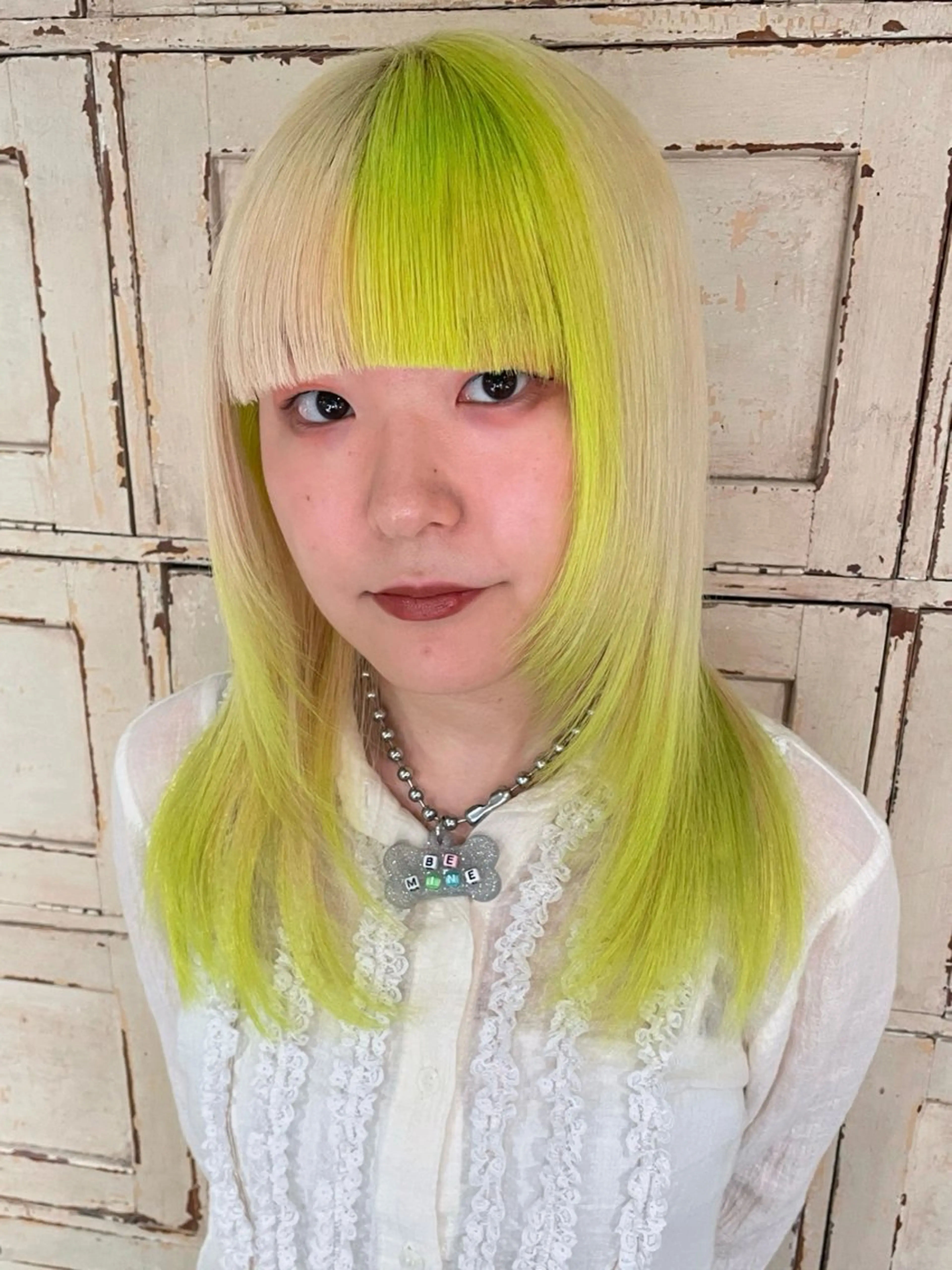セミロング カラー ヘアカラー RorriM所属・RorriM natsuのヘアスタイル
