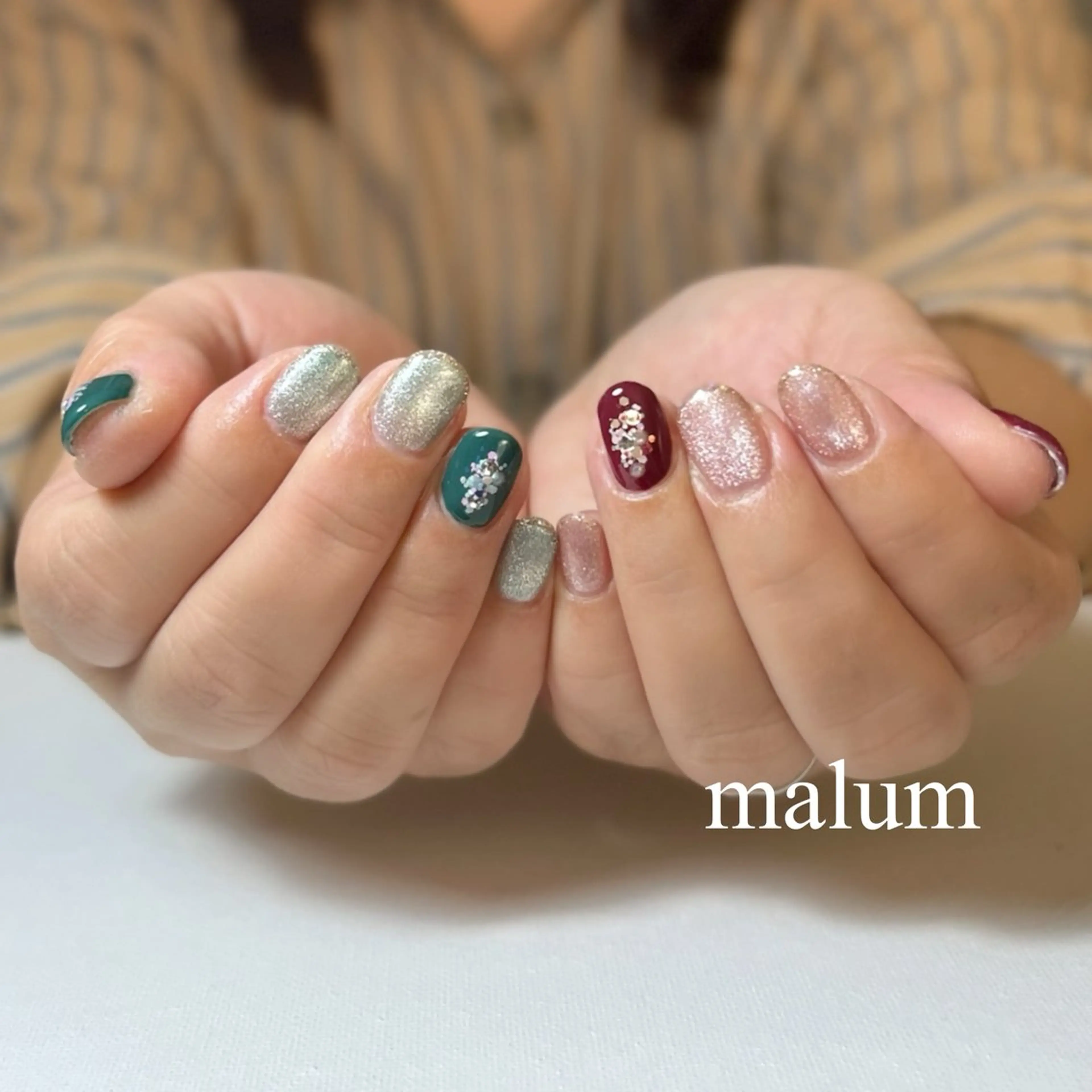 ネイル ハンドネイル malum nailのネイルデザイン
