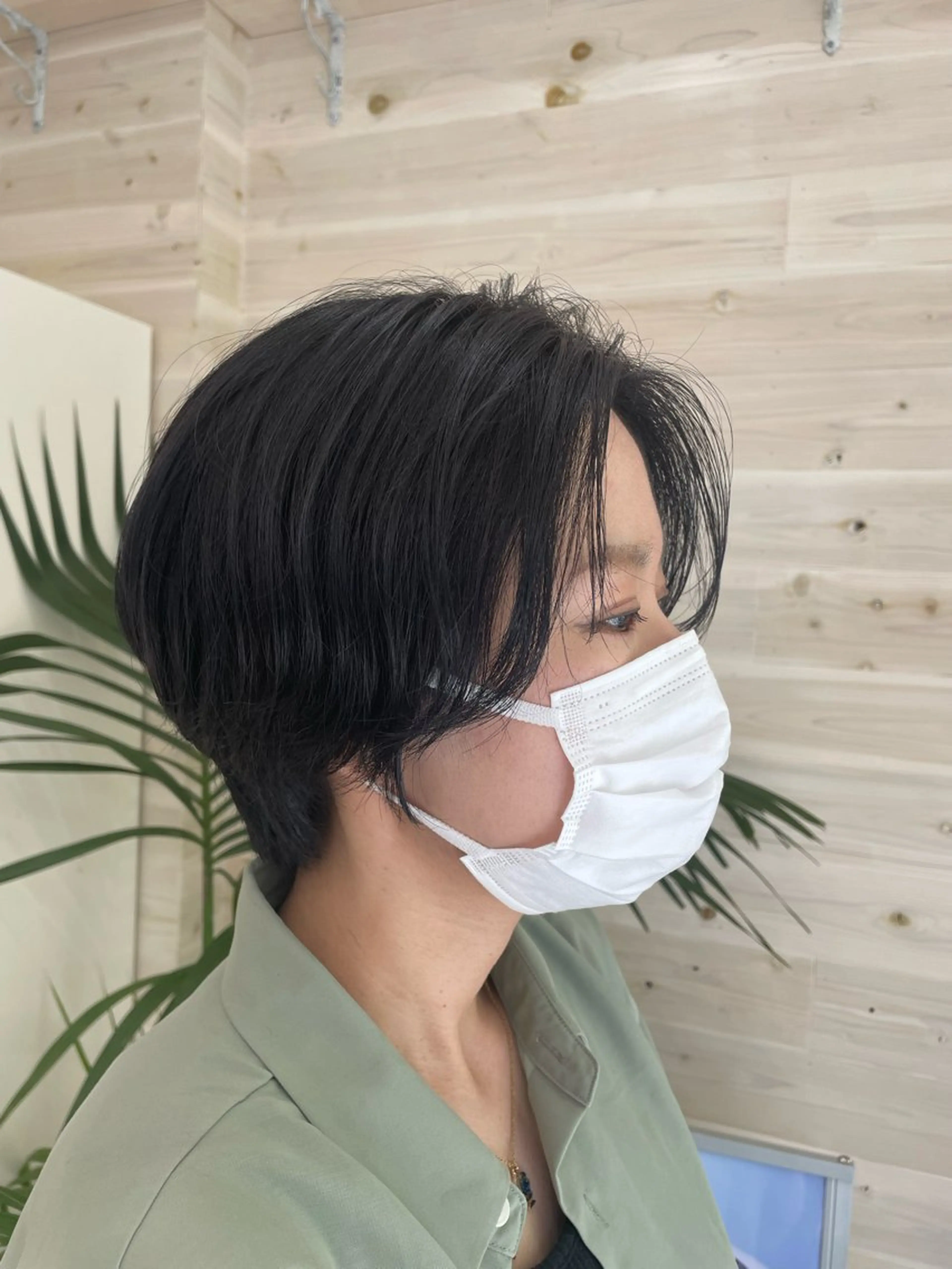 ショート カラー ブルーカラー カット ヘアカラー 田野倉NEXT店 美髪ニストのヘアスタイル