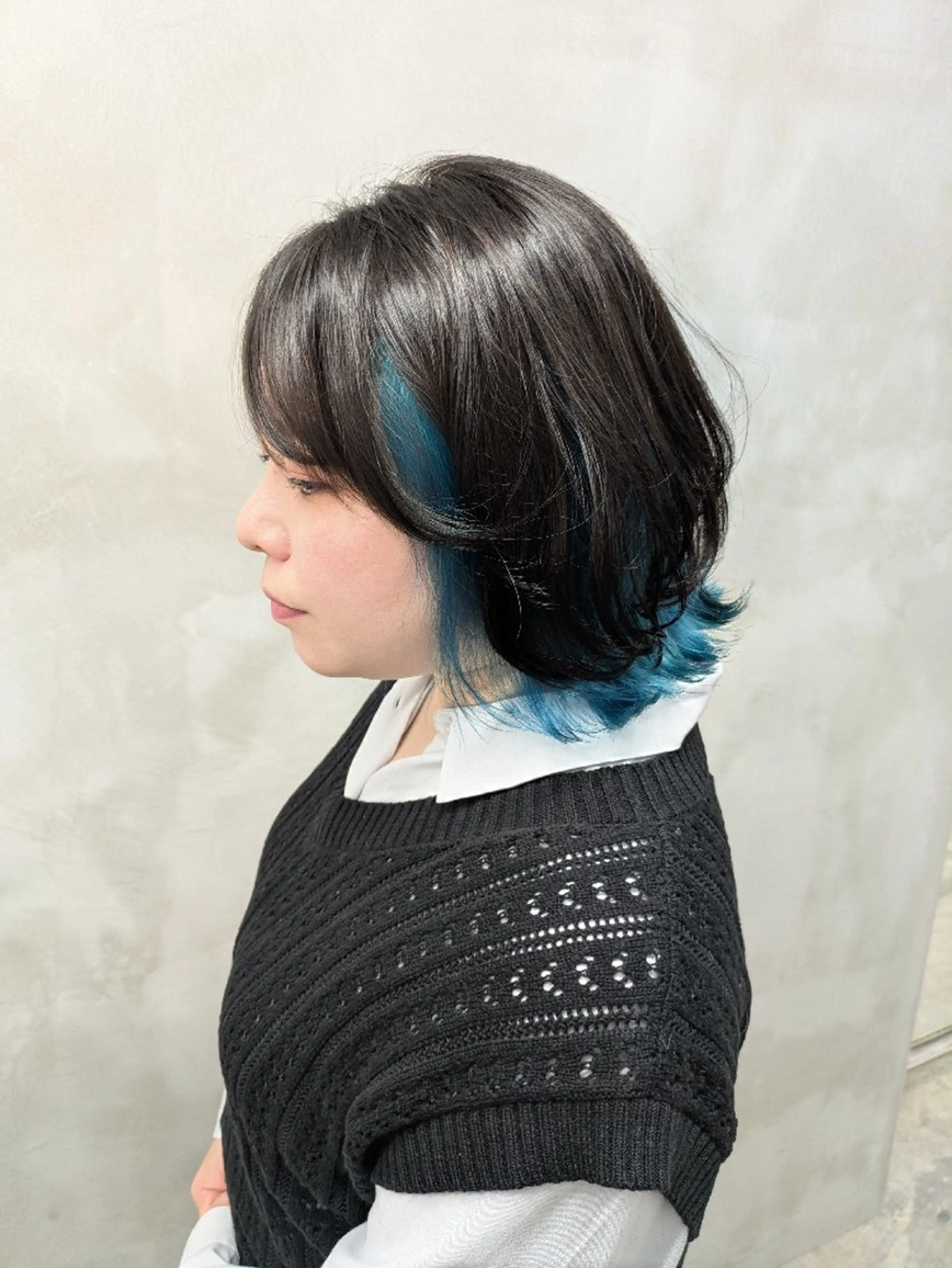 ミディアム カラー カット ヘアカラー トリートメント ヘッドスパ 鳥取のなんでも美容師 松井たかゆきのヘアスタイル