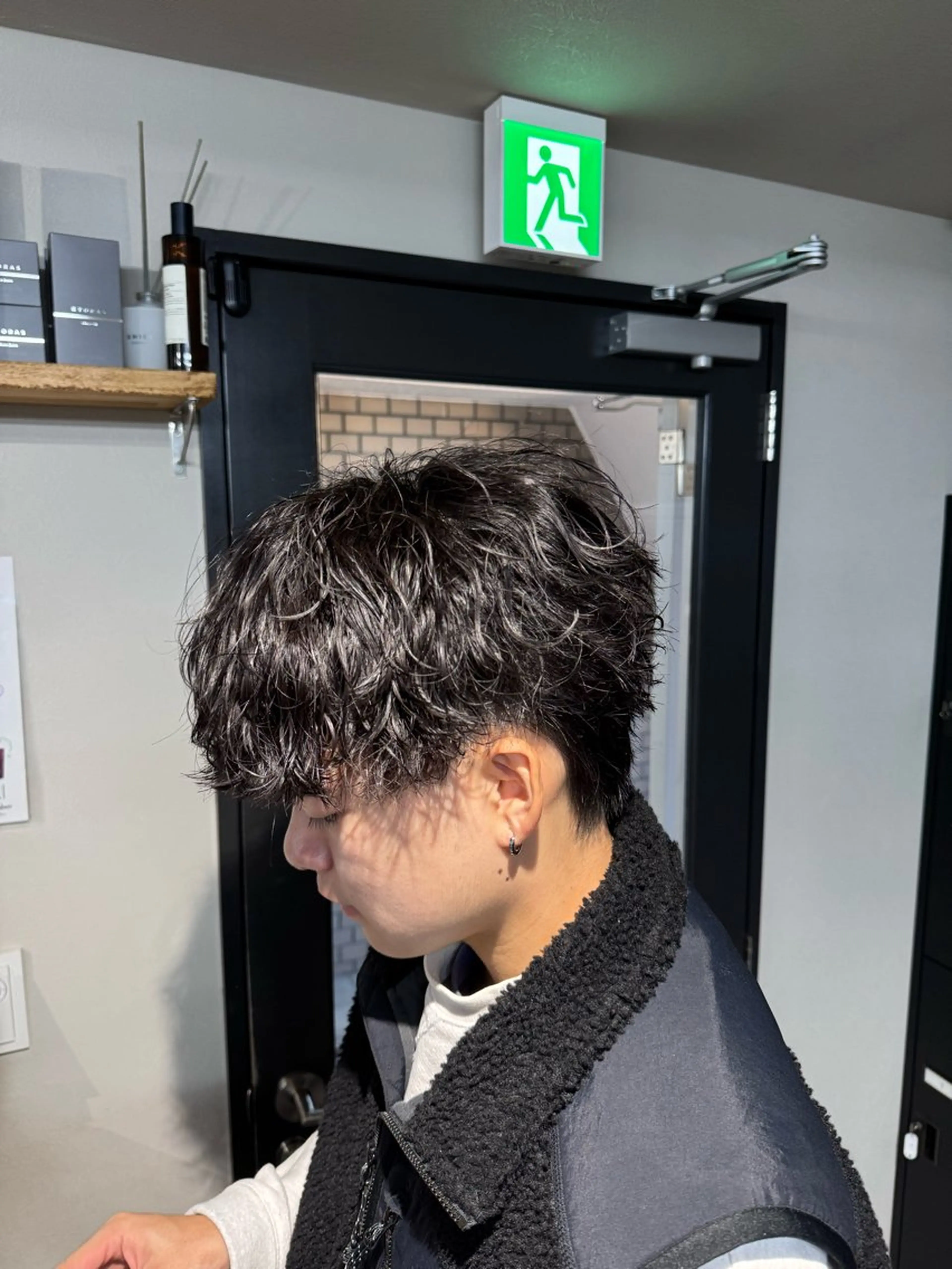 メンズカット🇰🇷＋シャドウパーマor無造作パーマの写真