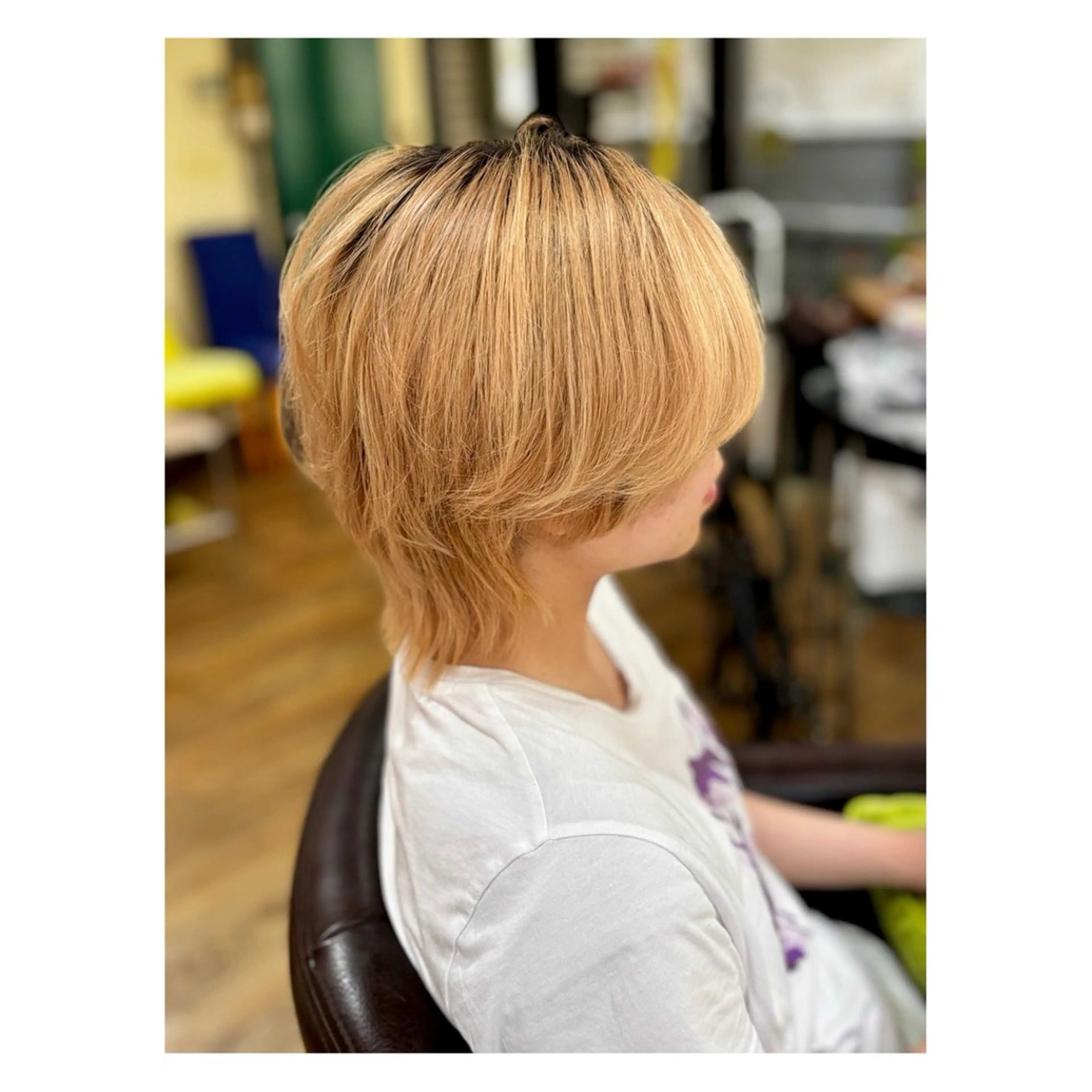 ショート ショートヘア ウルフカット カット トリートメント cmake所属・. kanokoのヘアスタイル