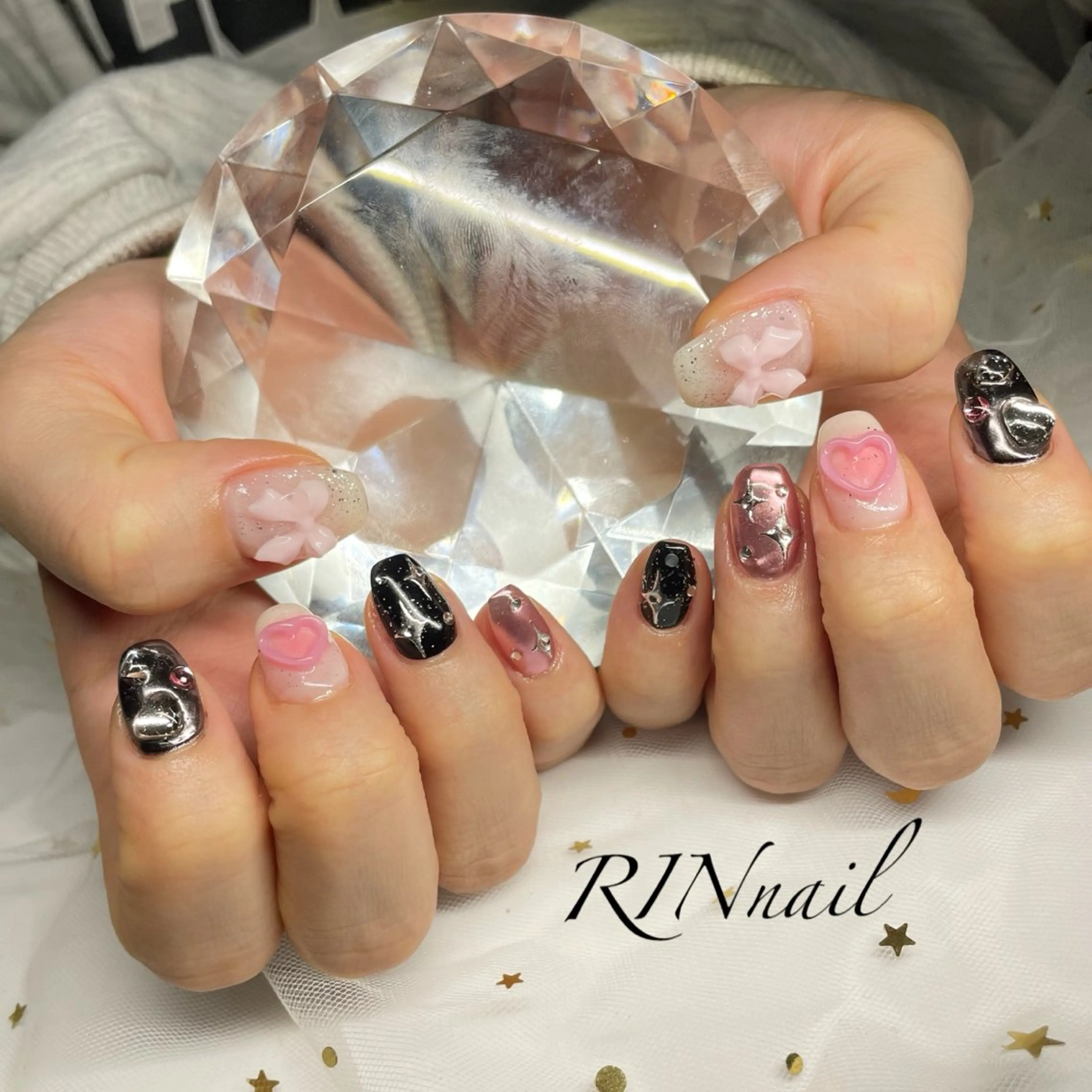ネイル ハンドネイル ハンドケア RIN HOMEnailのネイルデザイン