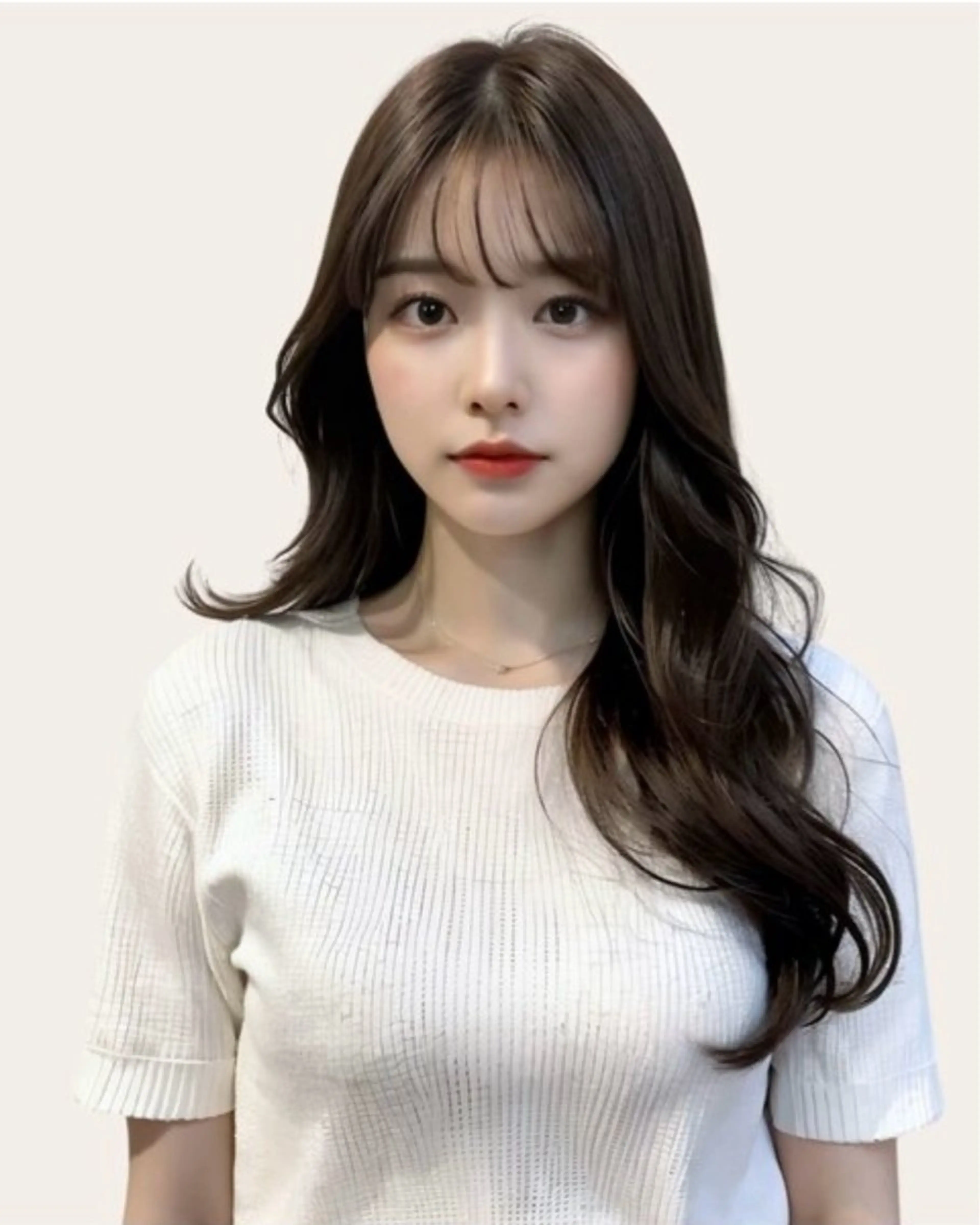 セミロング カット ヘアカラー トリートメント 新宿 似合わせカラー HINAのヘアスタイル