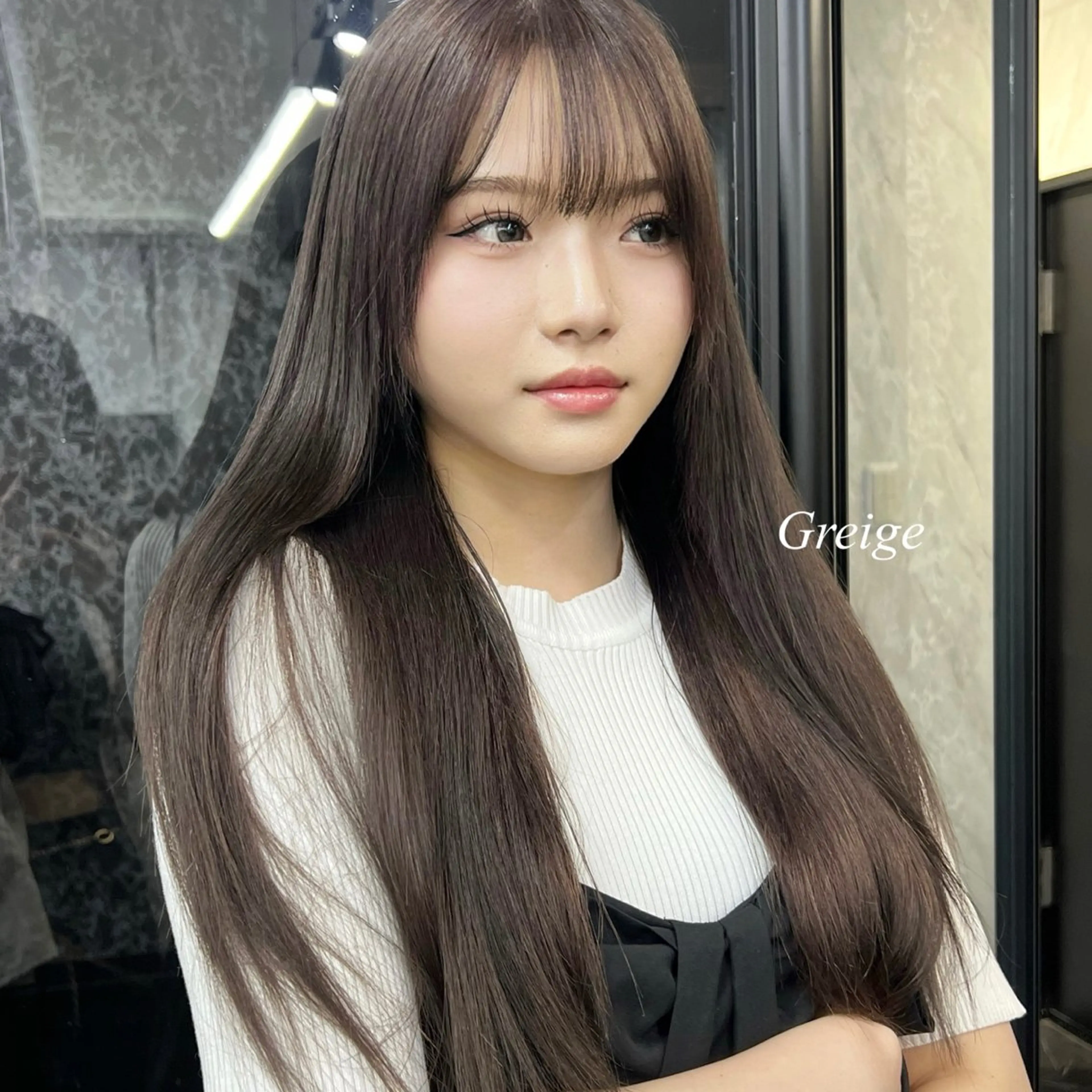 ロング カラー シールエクステ ハイトーンカラー エクステ ヘアカラー エクステ シールエクステ特化 ハイトーン、NANAのヘアスタイル