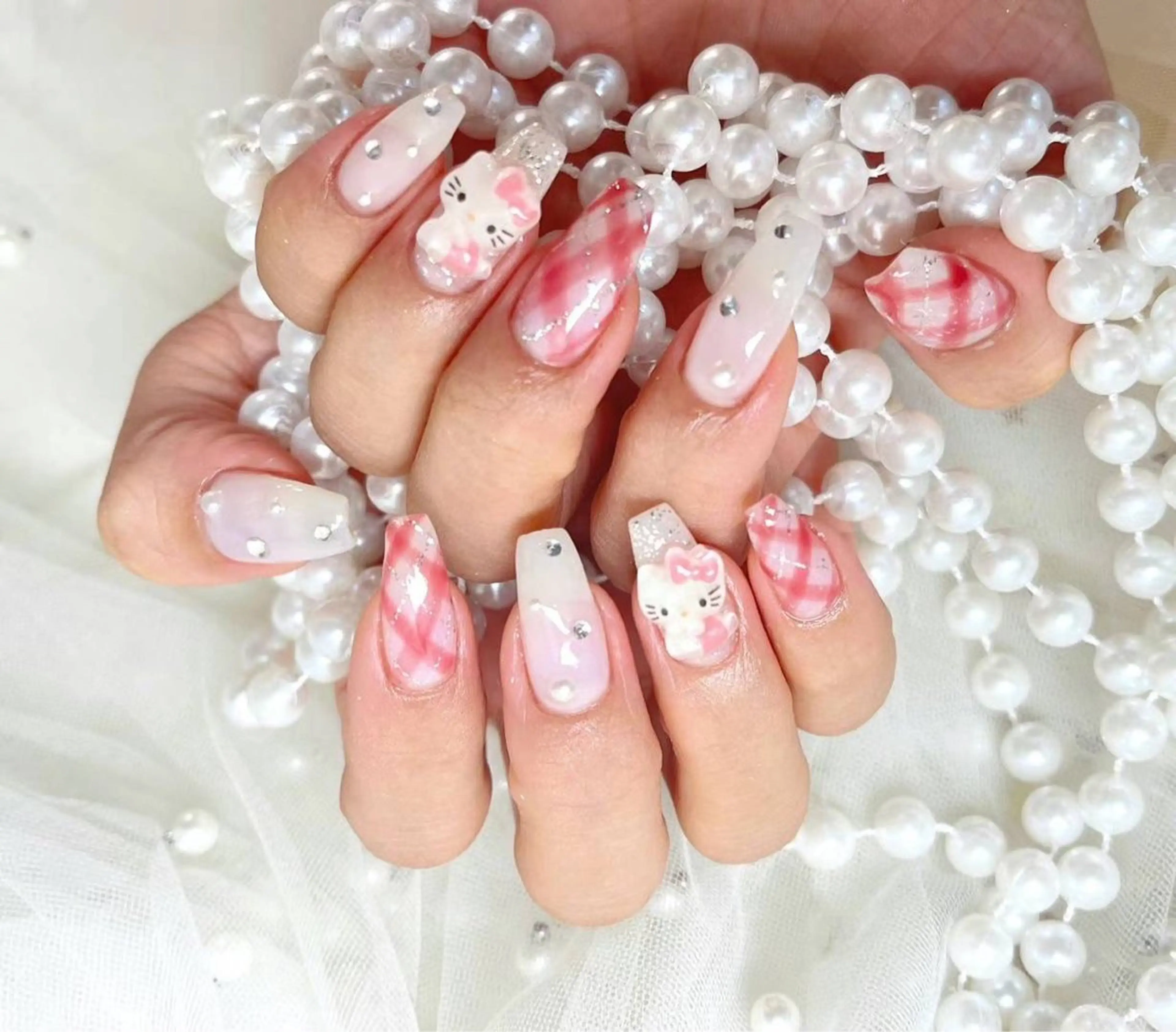 ネイル アートネイル フラワーネイル フットネイル ジェルネイル キラキラネイル Babarla nailのネイルデザイン