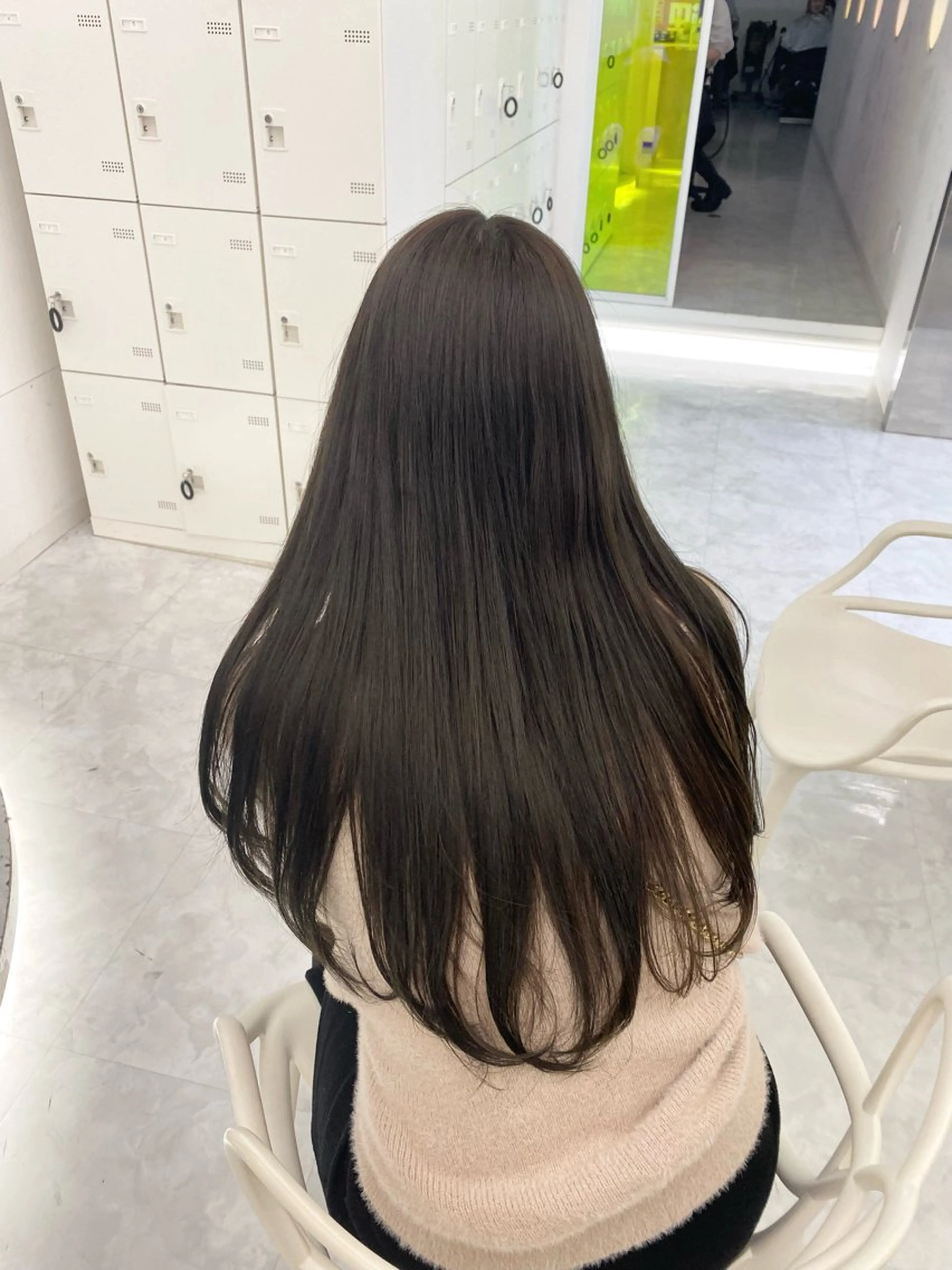 カラー ヘアカラー ヘアセット 🤍透明感グレージュ カラー🤍RINのヘアスタイル