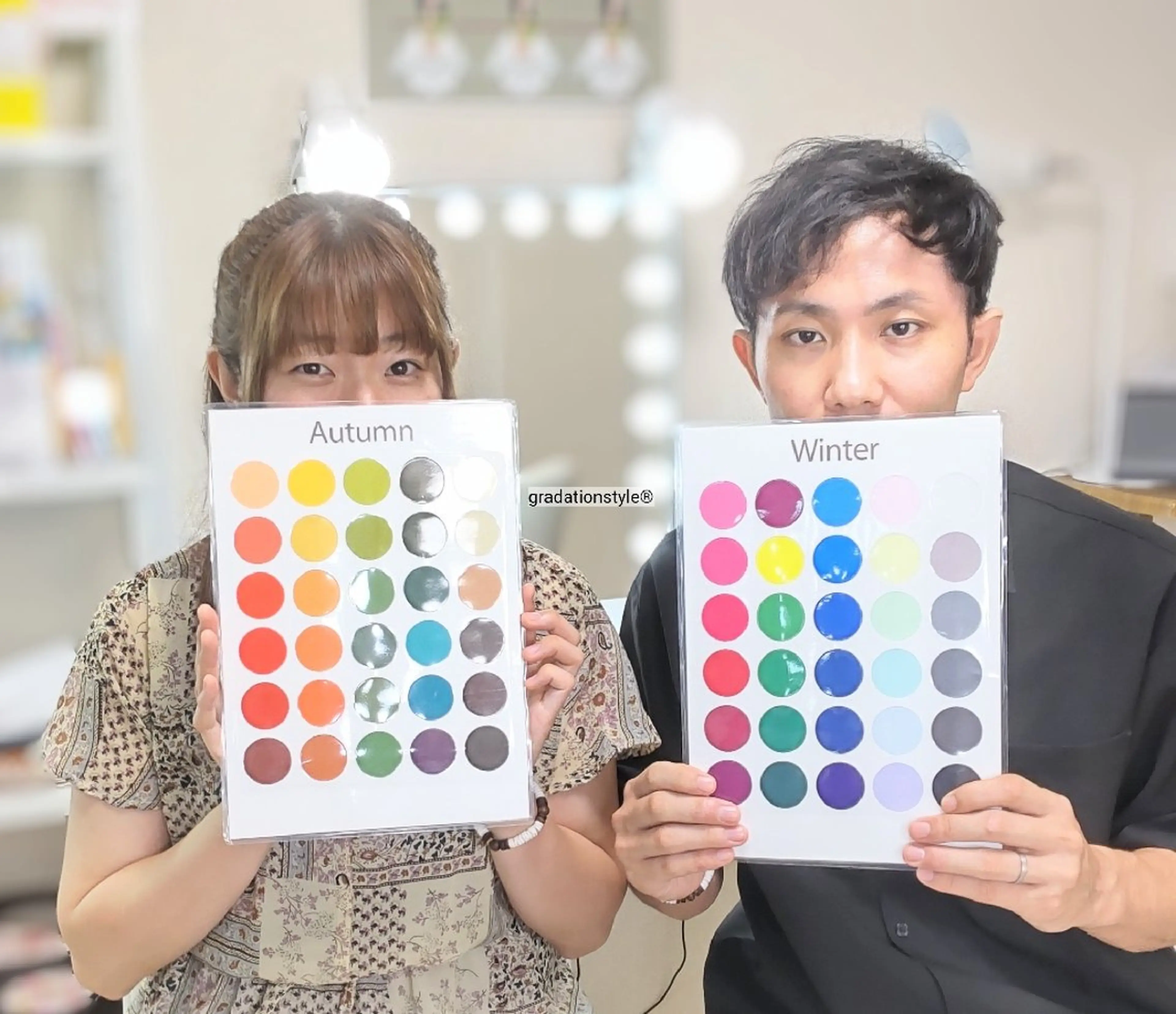 🍍【カップル】パーソナルカラー診断／minimo特別verの写真