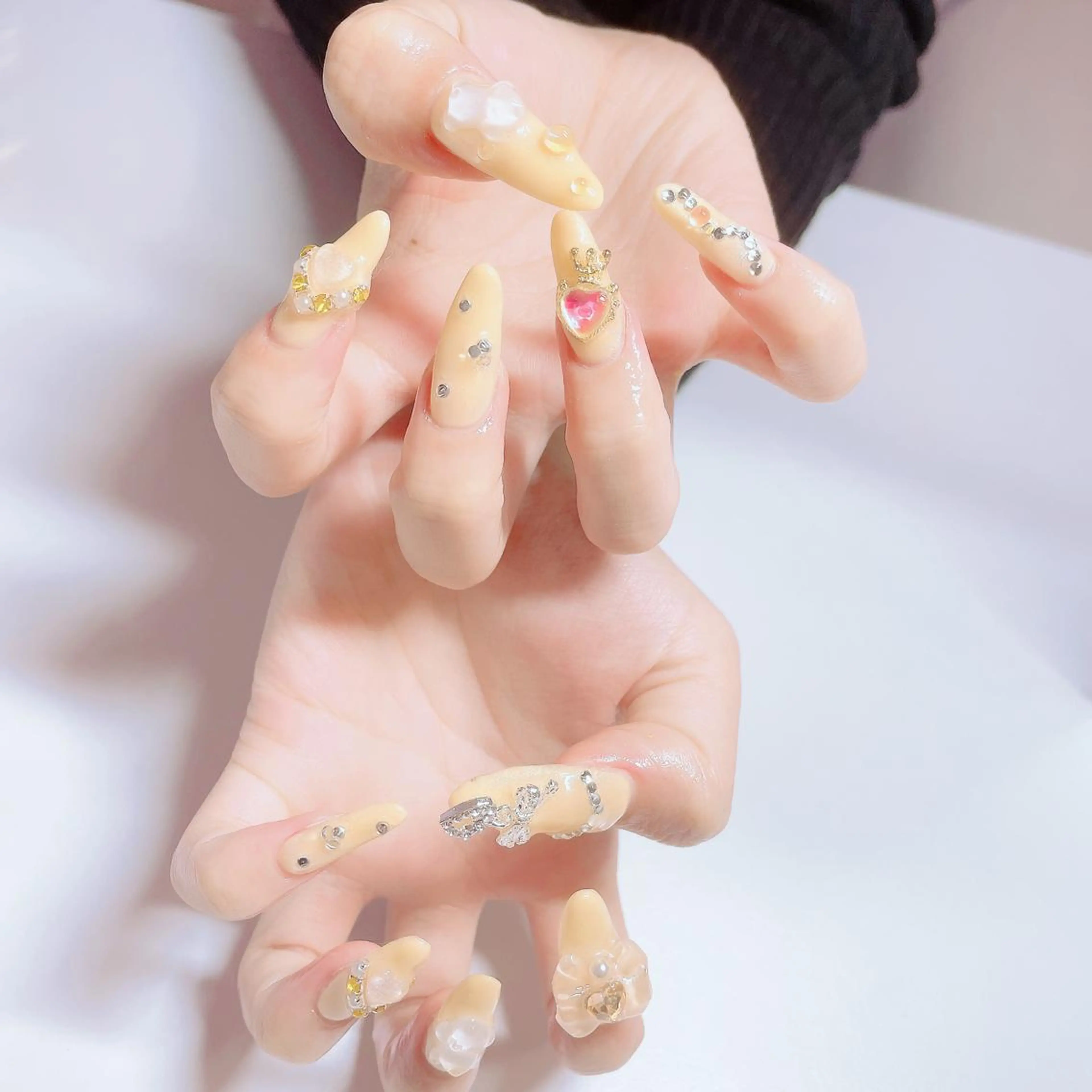 ネイル パラジェル💅 オフ無料Pi.Harのネイルデザイン