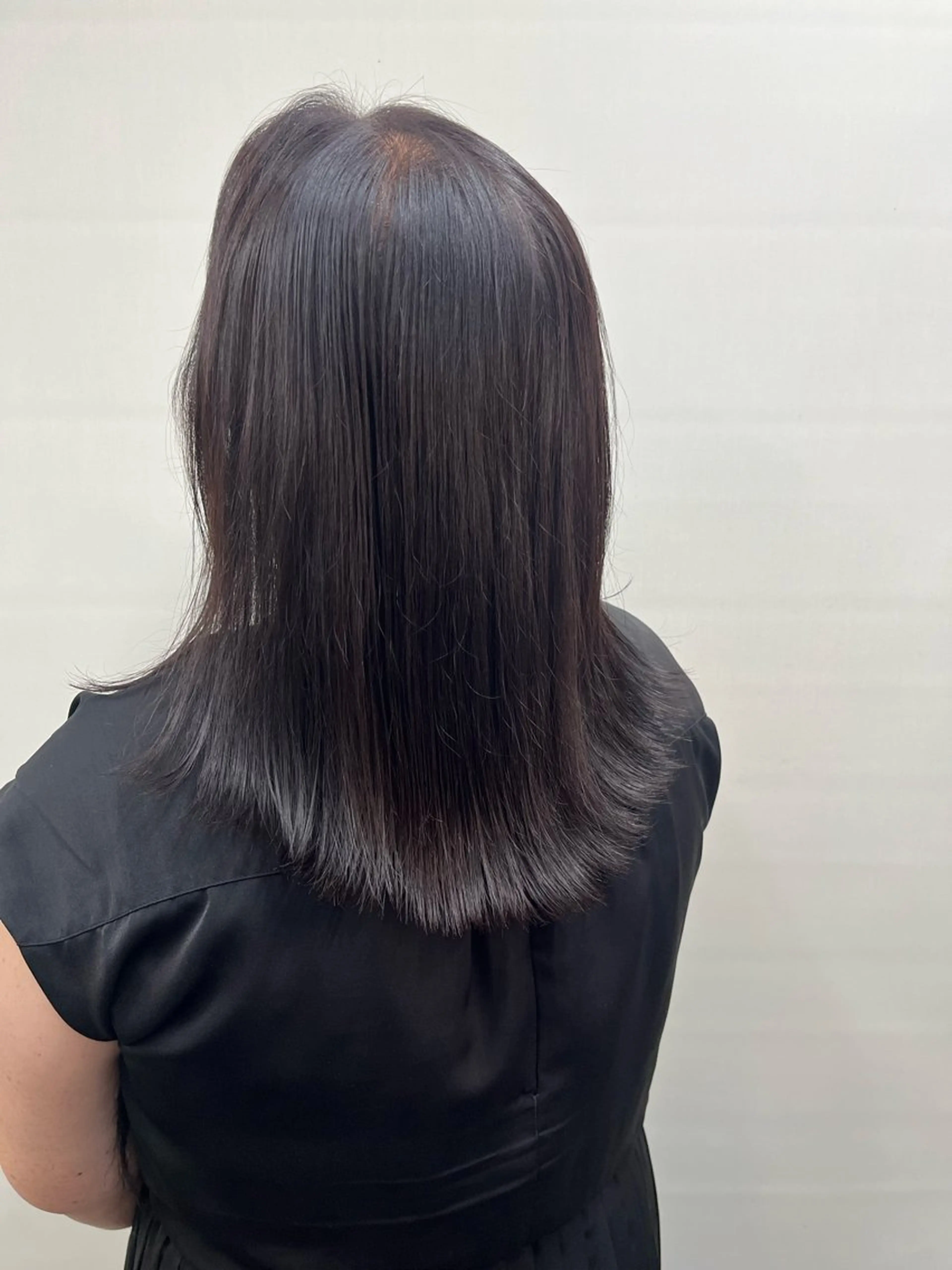 カラー 松井 咲樹のヘアスタイル