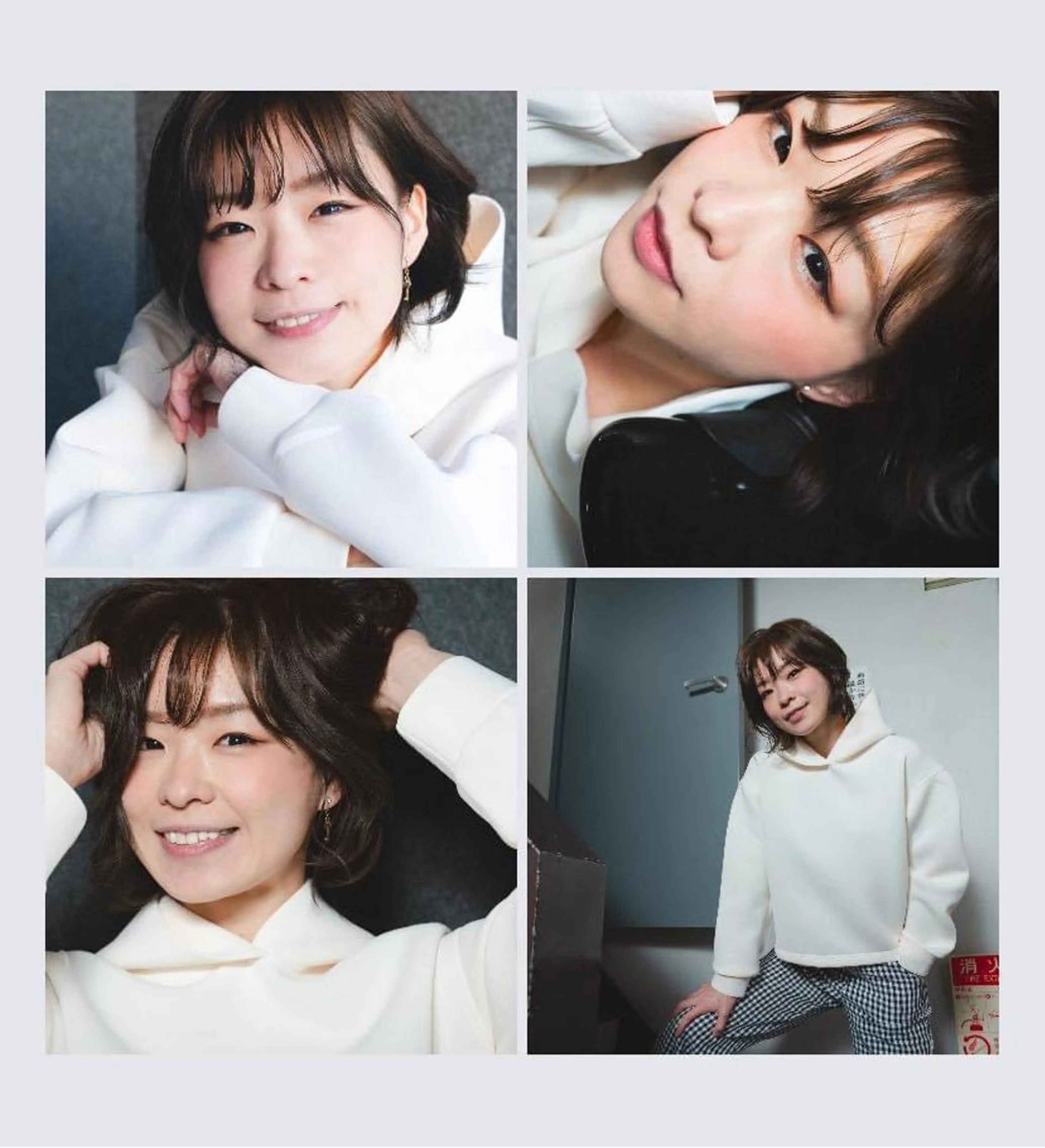 ミディアム シェアハピ 隼人のヘアスタイル