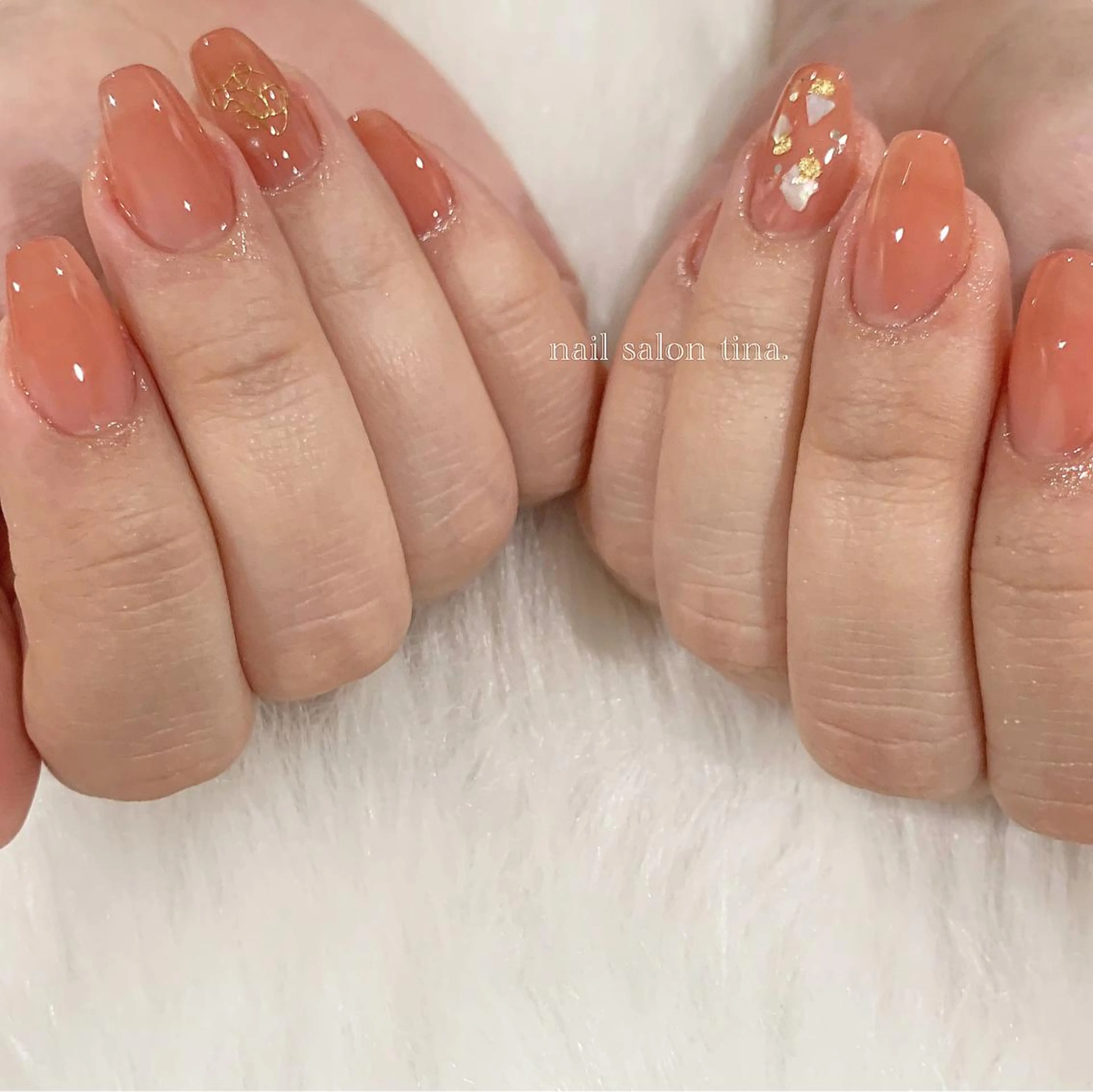 ネイル nail salon tina.所属・中山 はづきのネイルデザイン