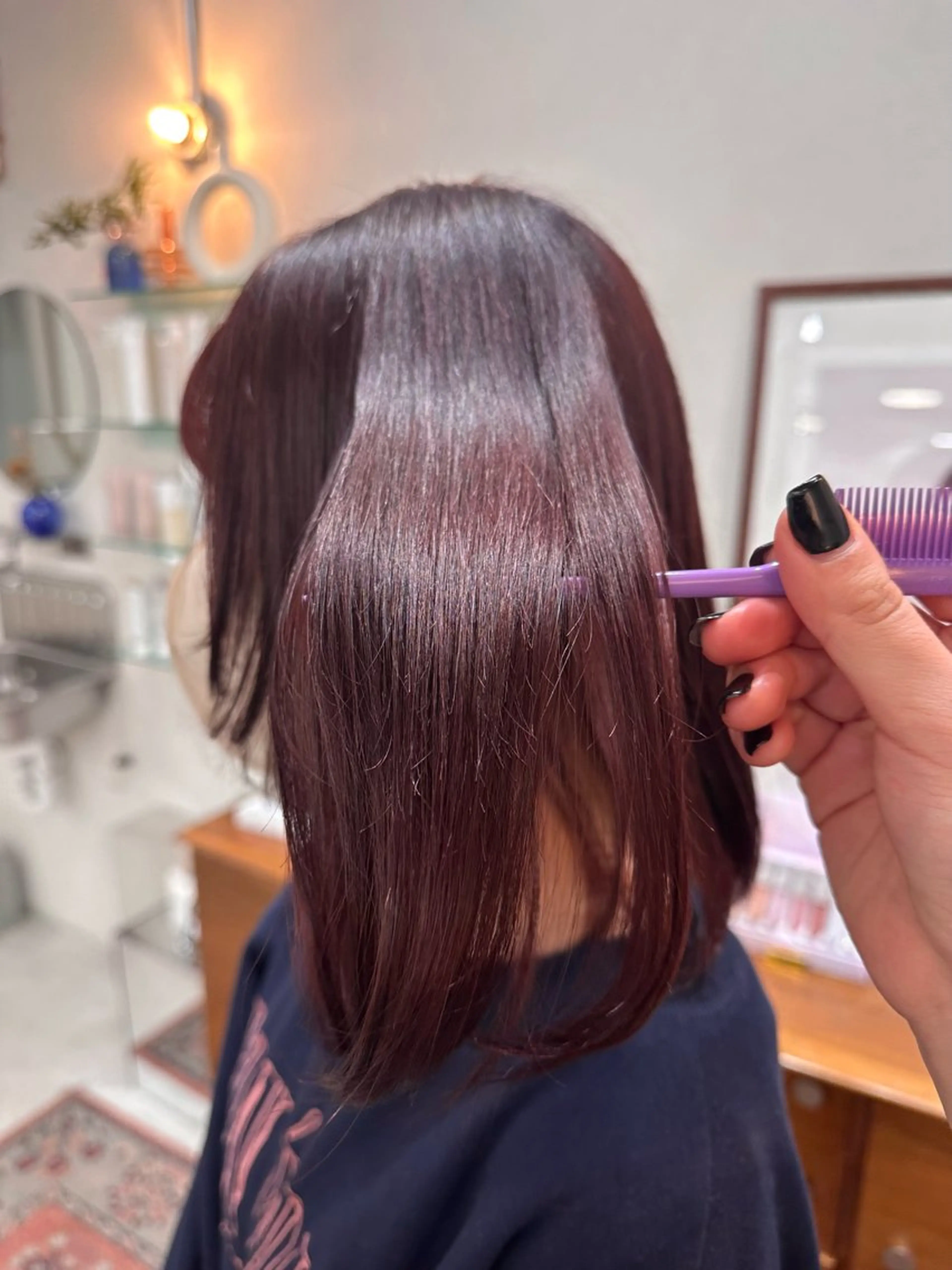 カラー kao/ ici/金山のヘアスタイル