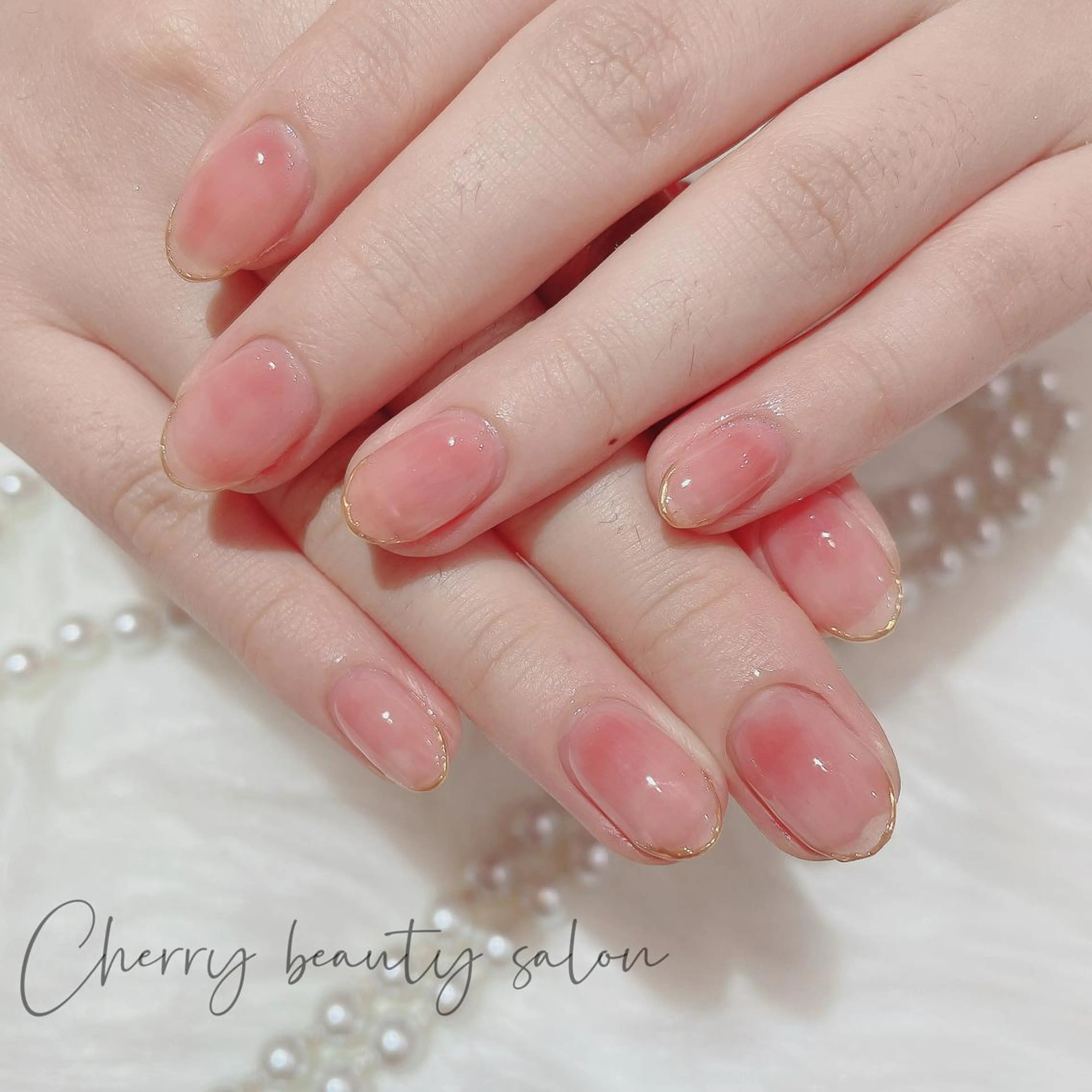 ネイル ハンドネイル ハンドケア SAKURA 🍒のネイルデザイン